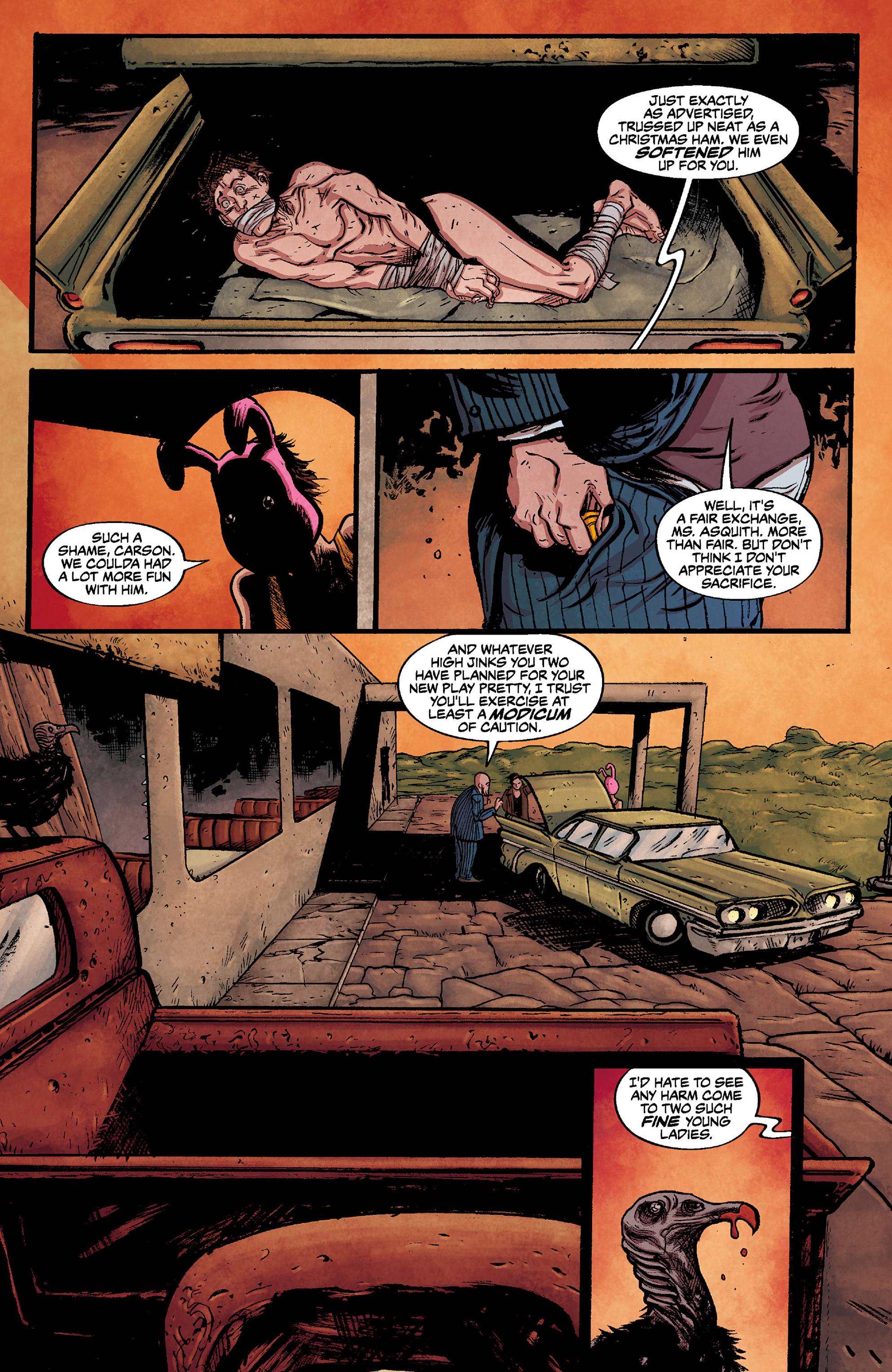 Read online Alabaster: The Good, the Bad and the Bird comic -  Issue #1 - 23