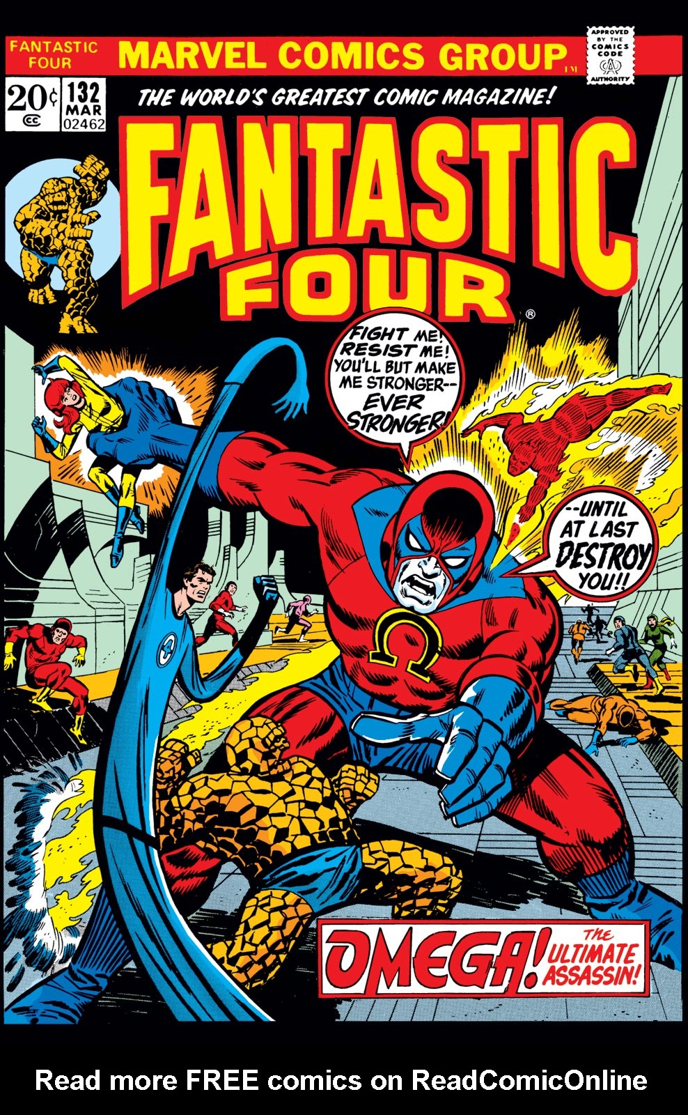 Read online Fantastic Four (1961) comic -  Issue #132 - 1