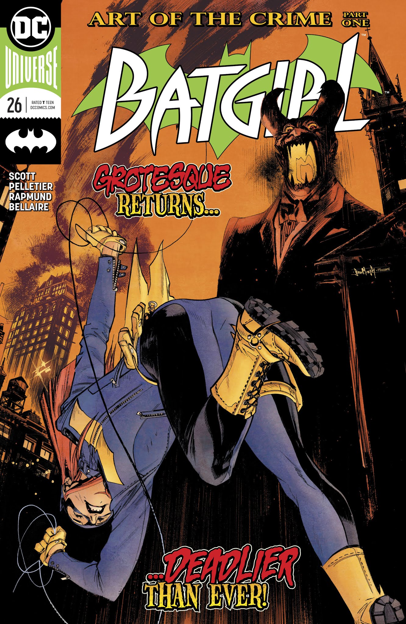 Read online Batgirl (2016) comic -  Issue #26 - 1