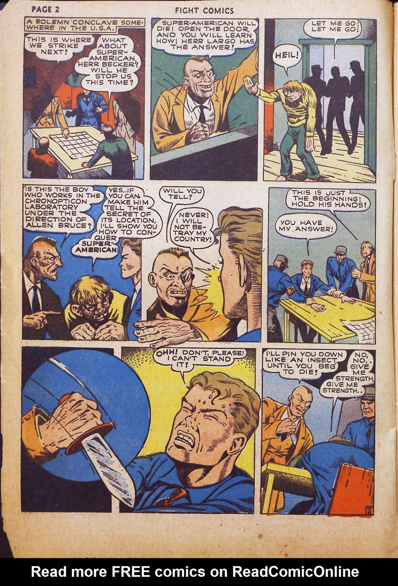 Read online Fight Comics comic -  Issue #18 - 4