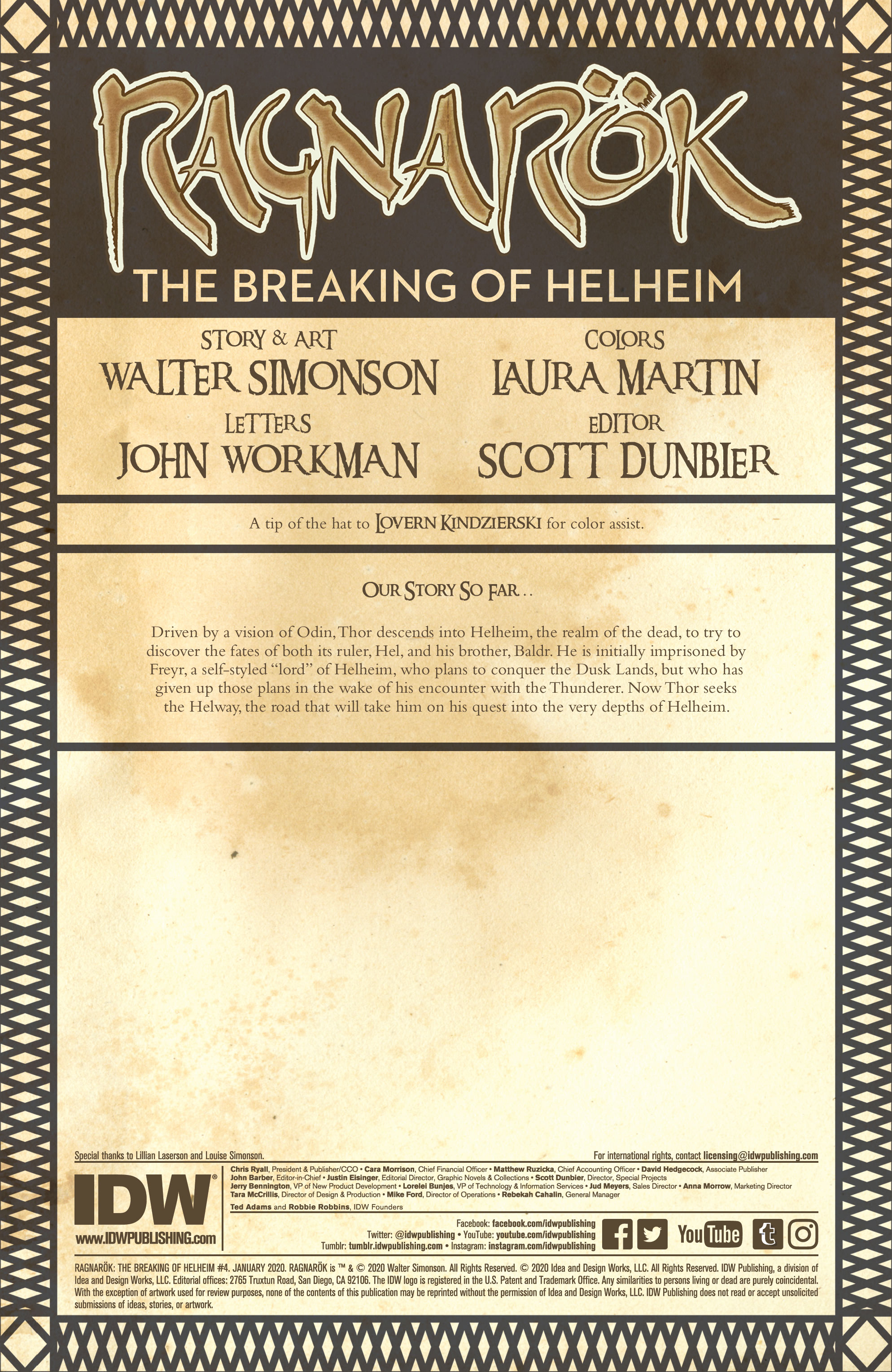 Read online Ragnarok: The Breaking of Helheim comic -  Issue #4 - 2
