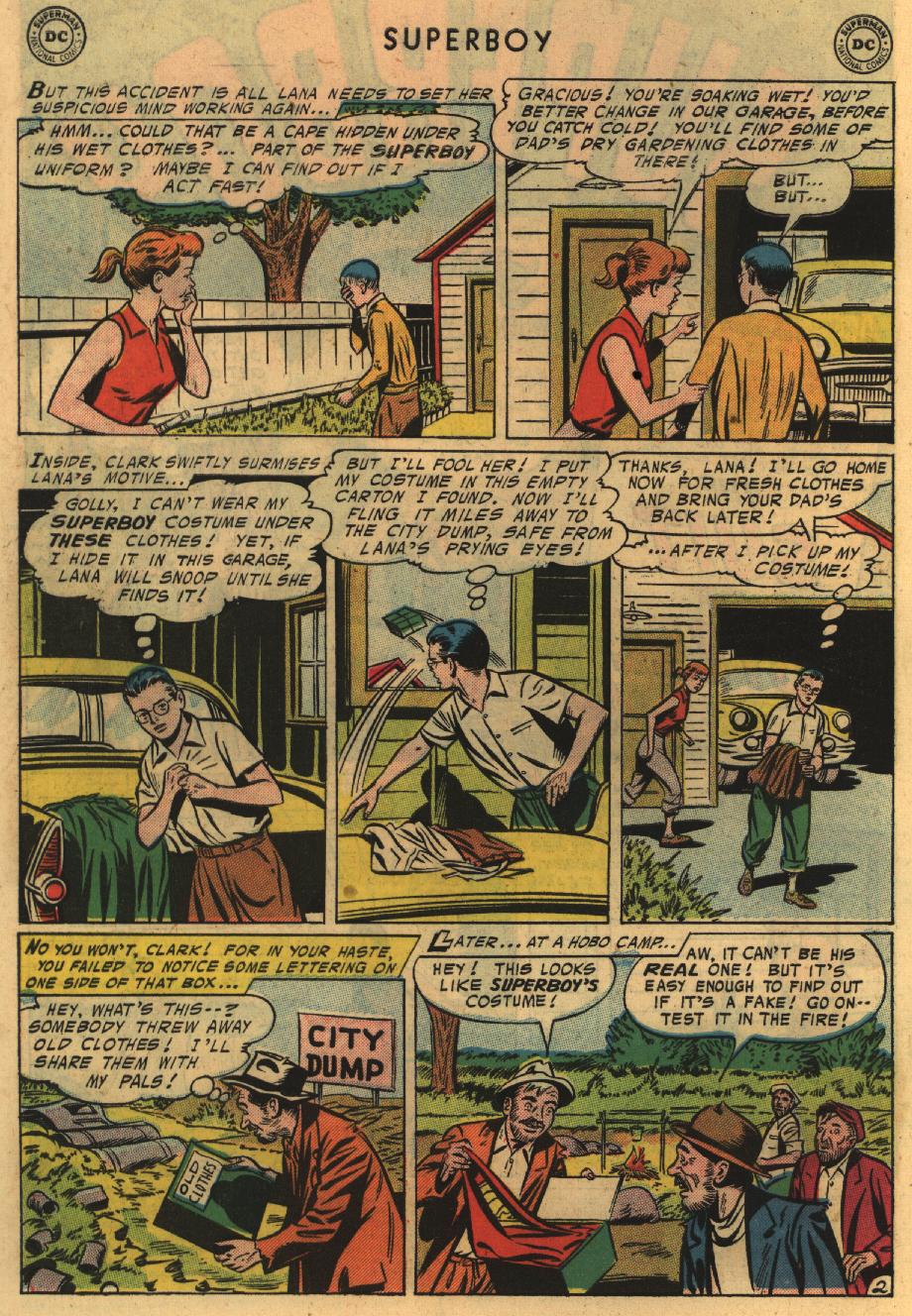 Superboy (1949) 53 Page 2