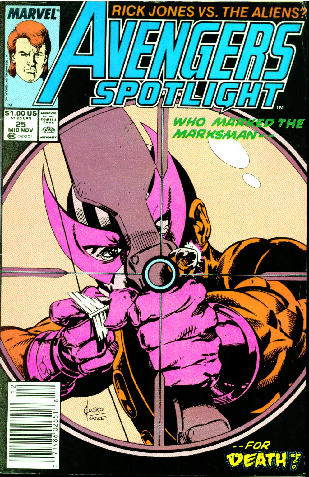 Read online Avengers Spotlight comic -  Issue #25 - 1