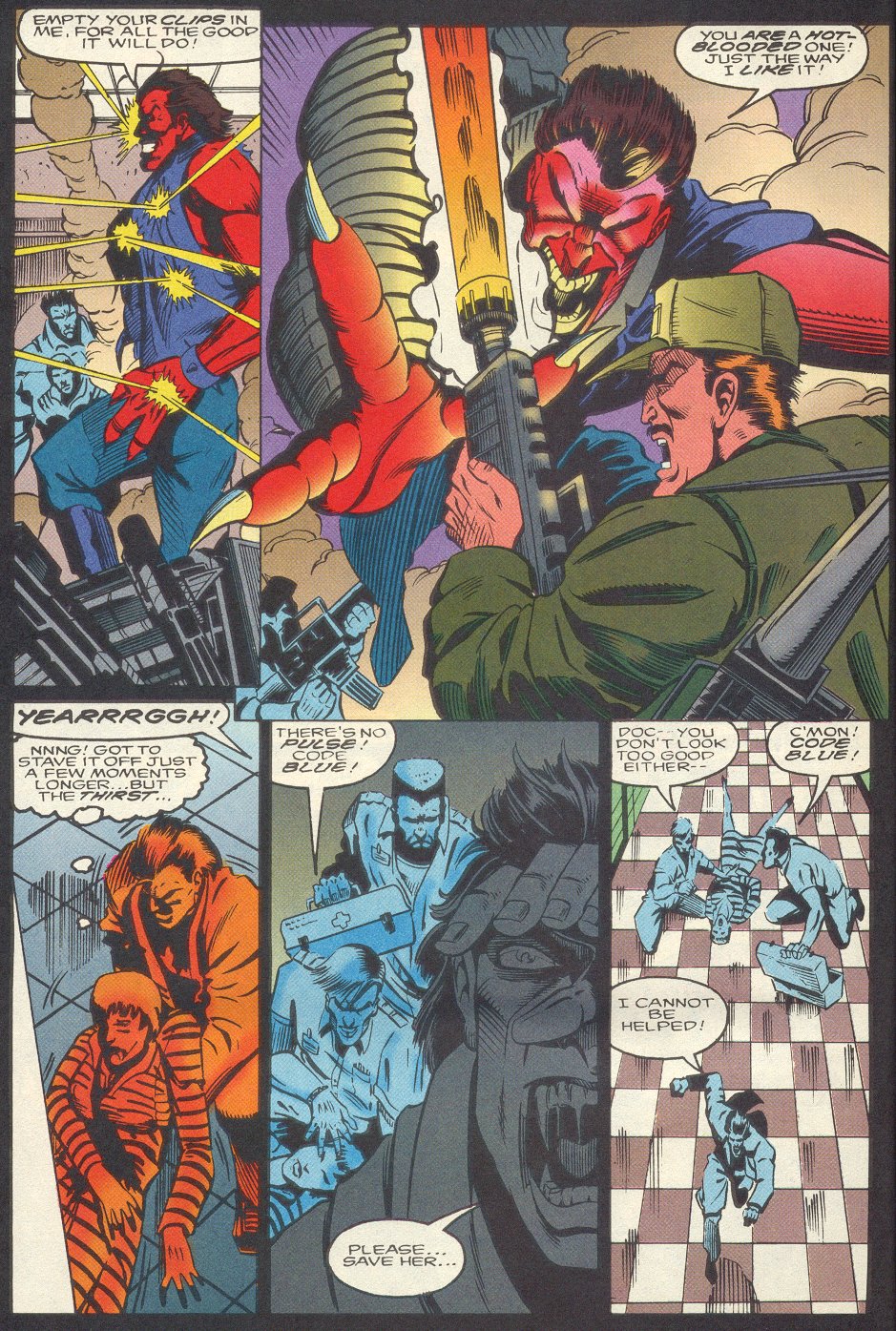 Read online Morbius: The Living Vampire (1992) comic -  Issue #20 - 15