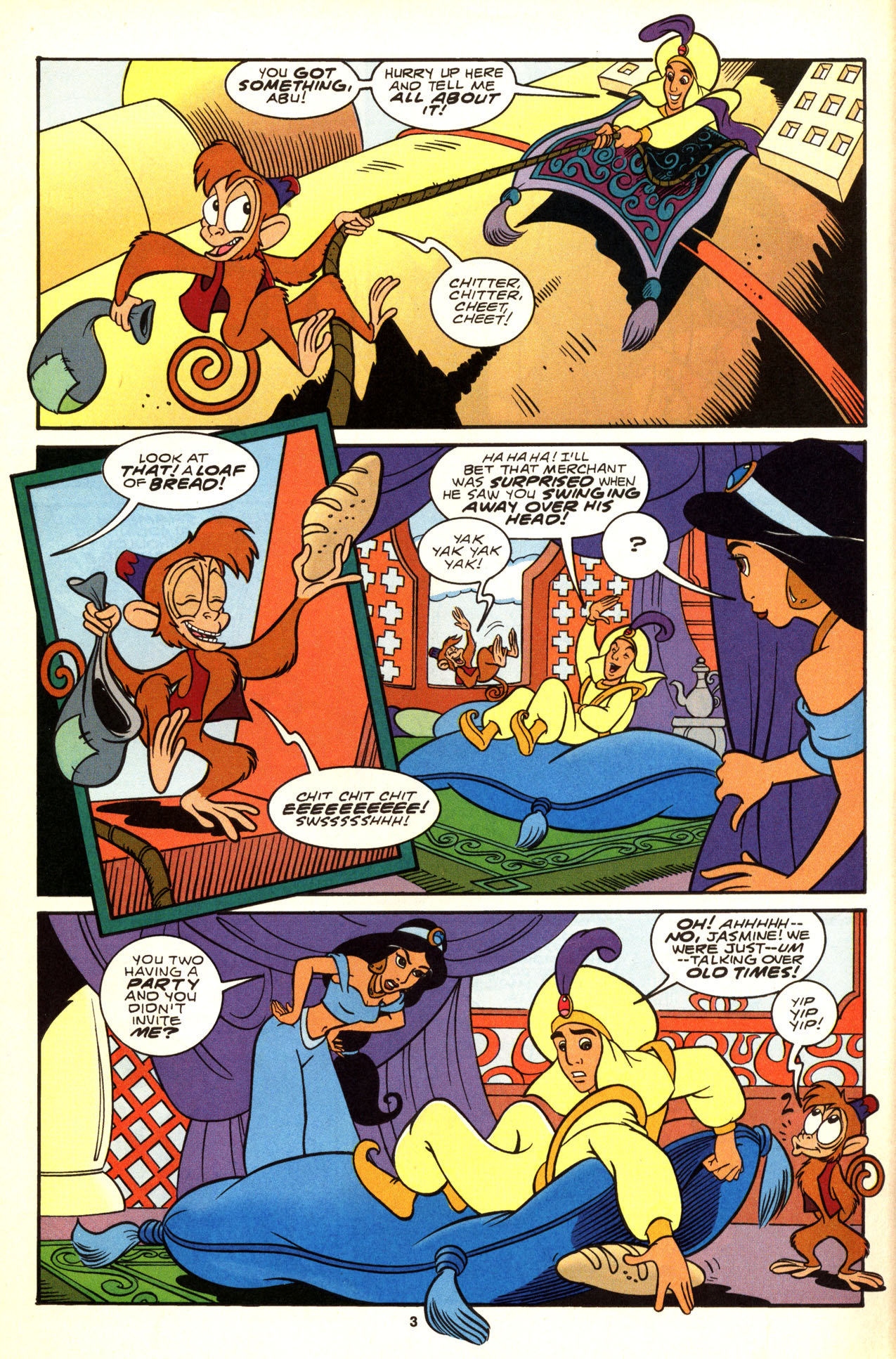 Read online The Return of Disney's Aladdin comic -  Issue #1 - 5