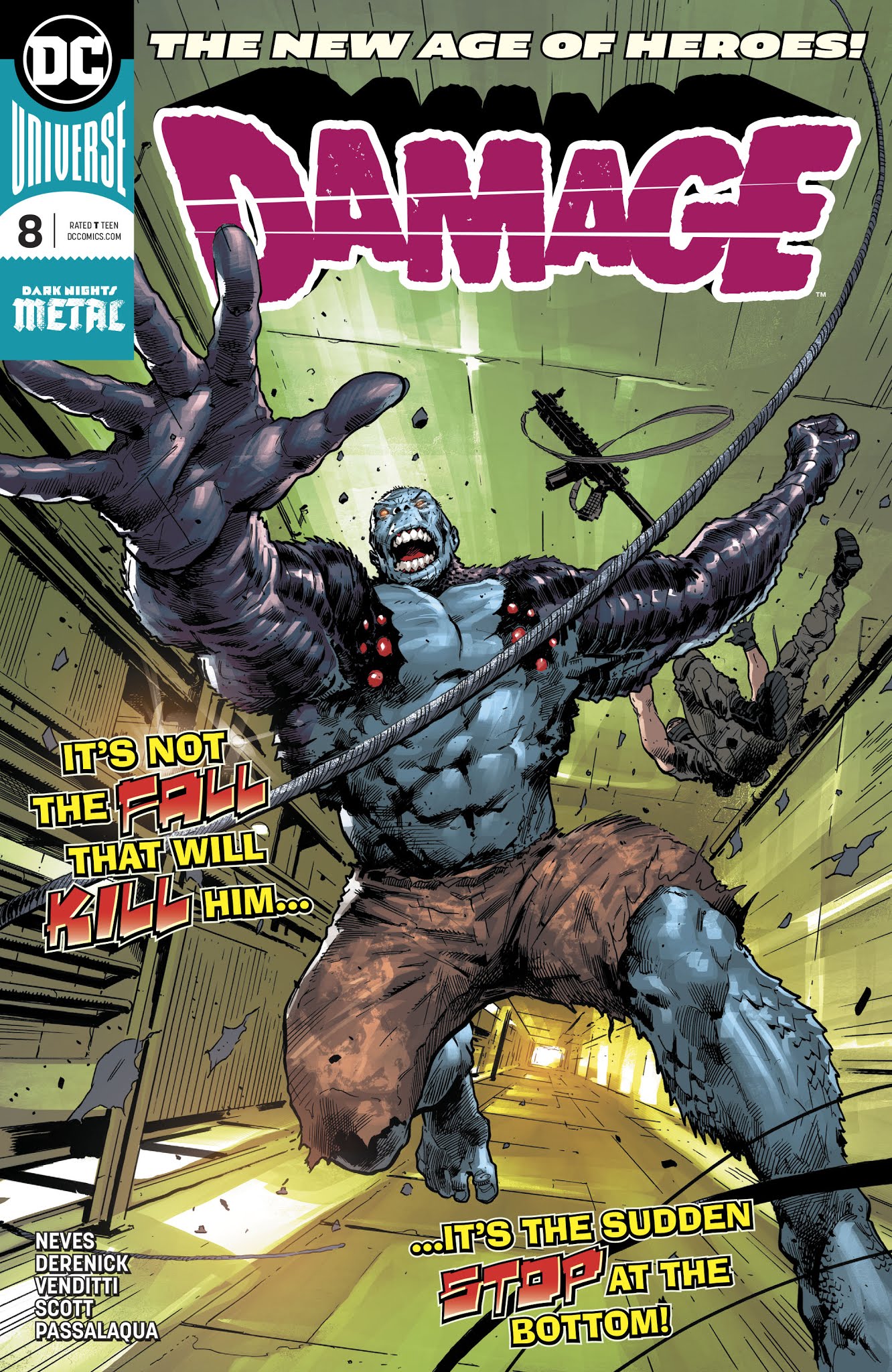 Read online Damage (2018) comic -  Issue #8 - 1