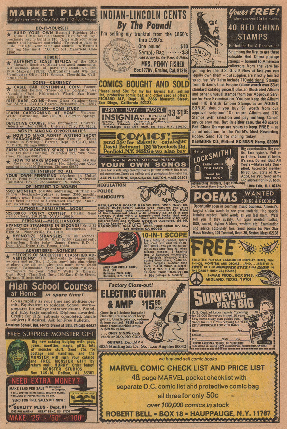Read online Where Monsters Dwell (1970) comic -  Issue #28 - 27