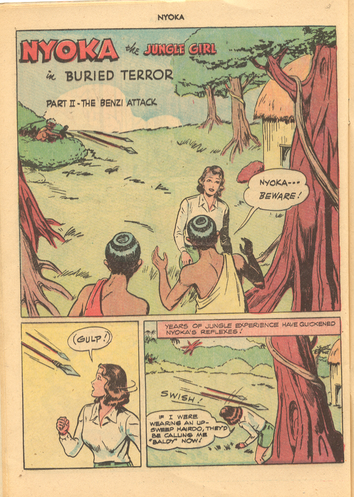 Read online Nyoka the Jungle Girl (1945) comic -  Issue #21 - 16