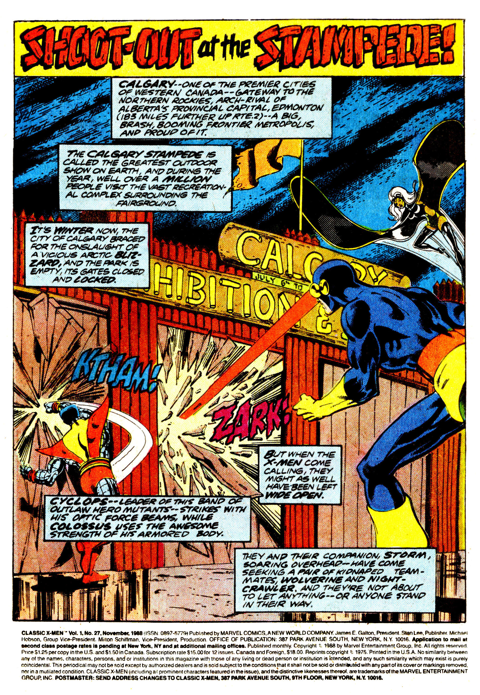 Read online Classic X-Men comic -  Issue #27 - 3