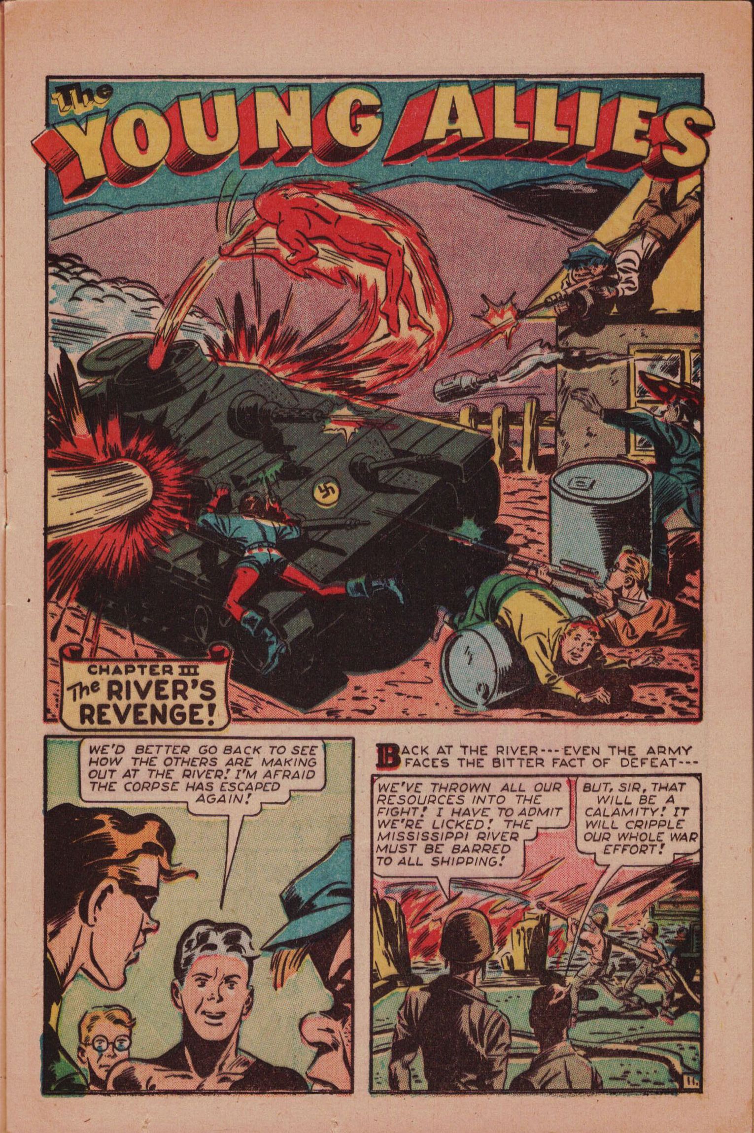 Read online Young Allies Comics comic -  Issue #15 - 13