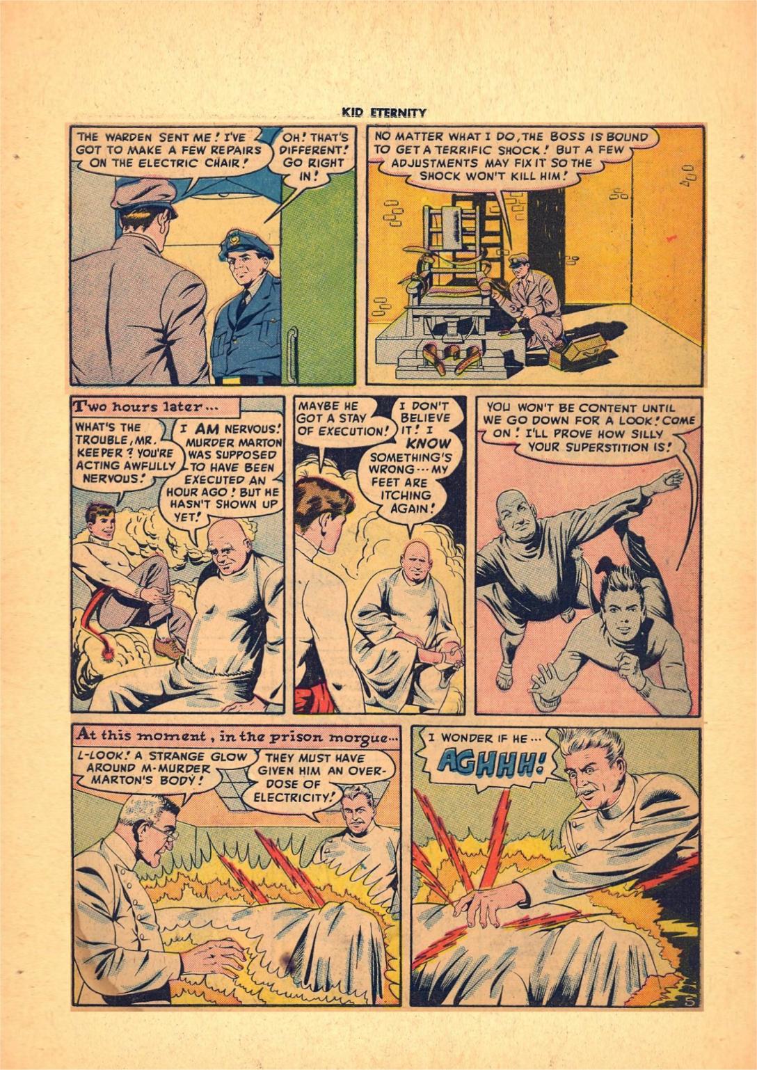 Read online Kid Eternity (1946) comic -  Issue #7 - 7