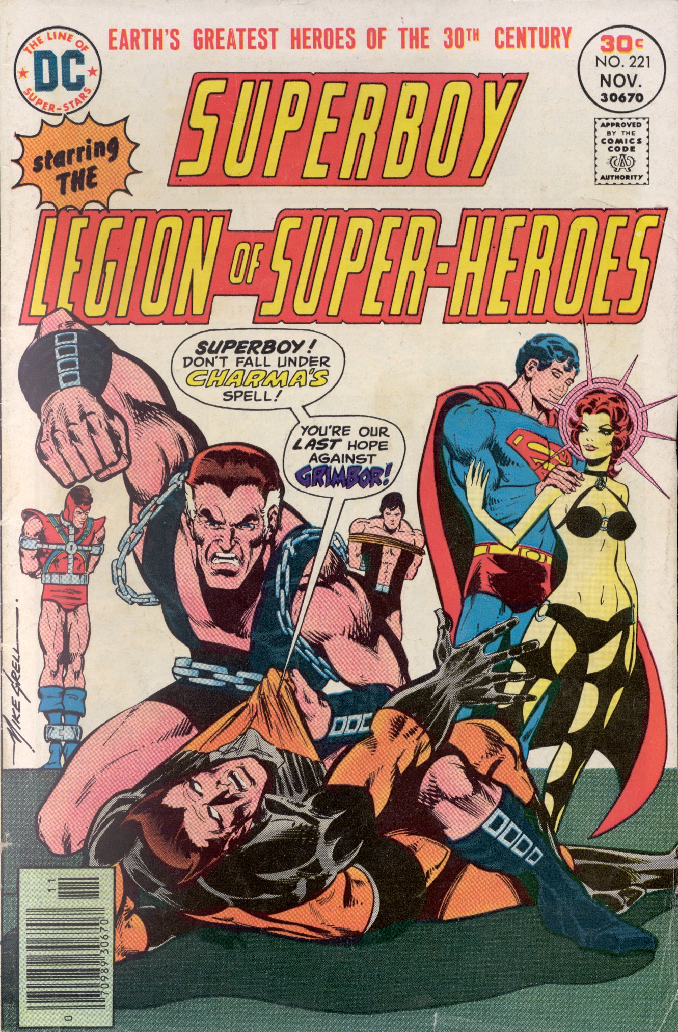 Read online Superboy (1949) comic -  Issue #221 - 1