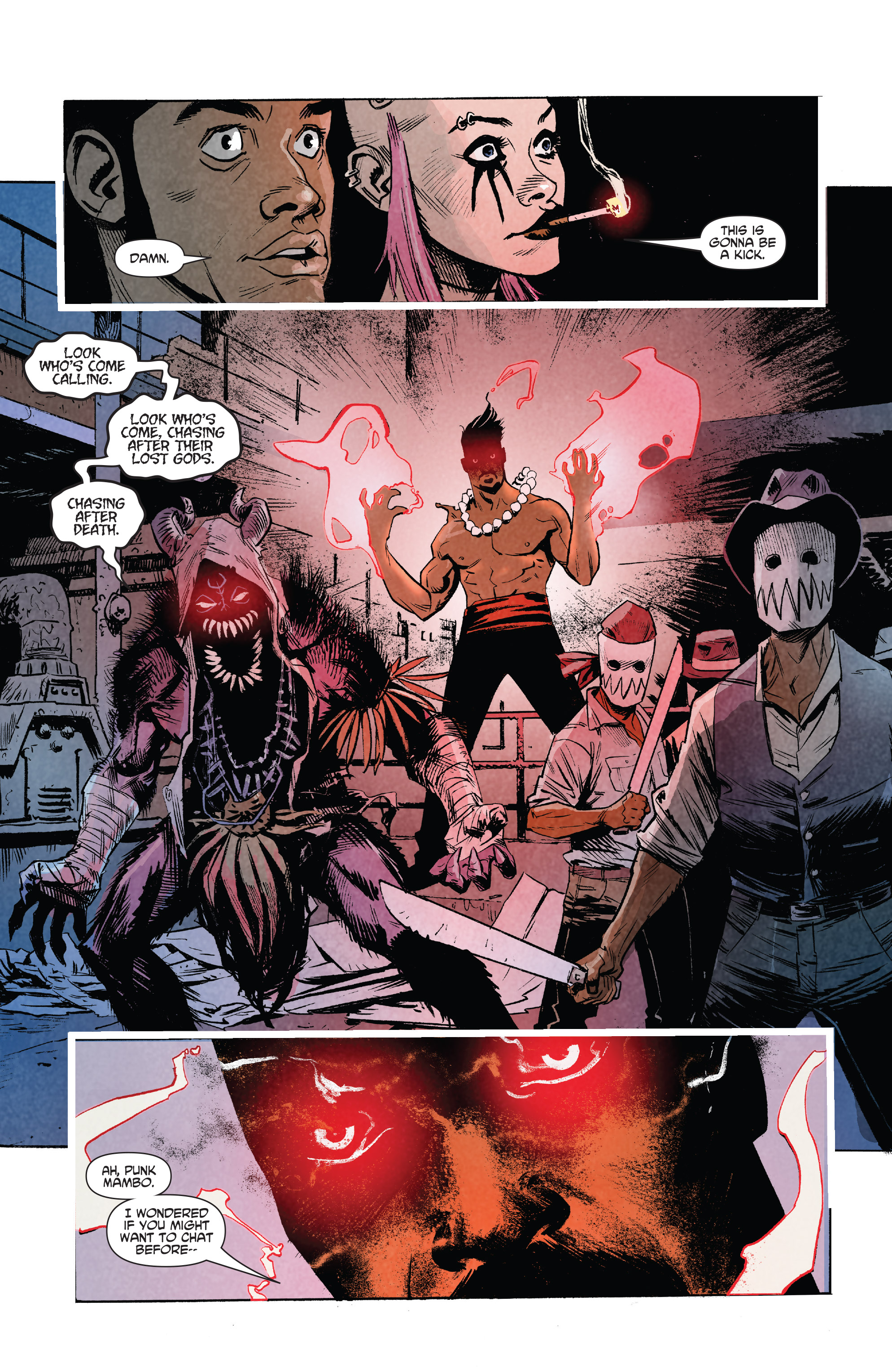 Read online Punk Mambo (2019) comic -  Issue #5 - 6