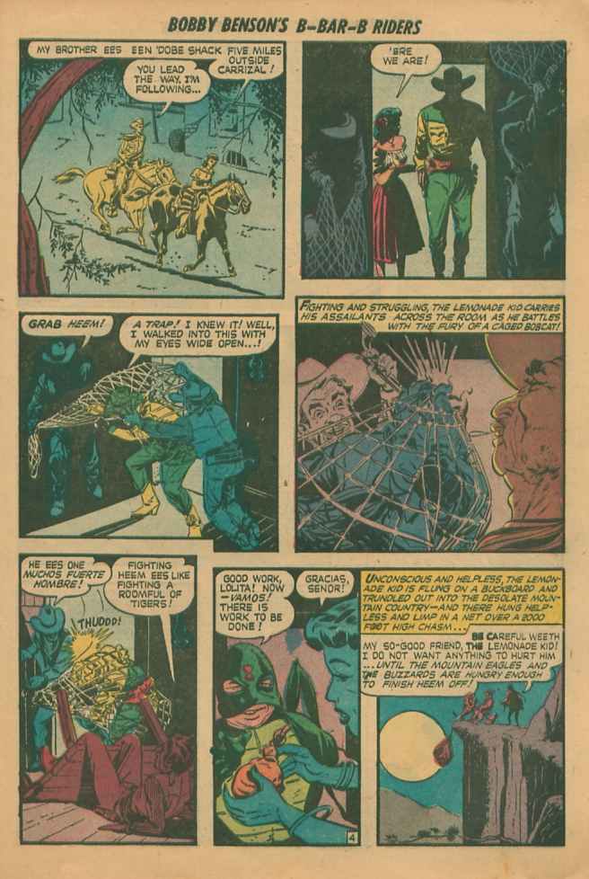 Read online Bobby Benson's B-Bar-B Riders comic -  Issue #4 - 21