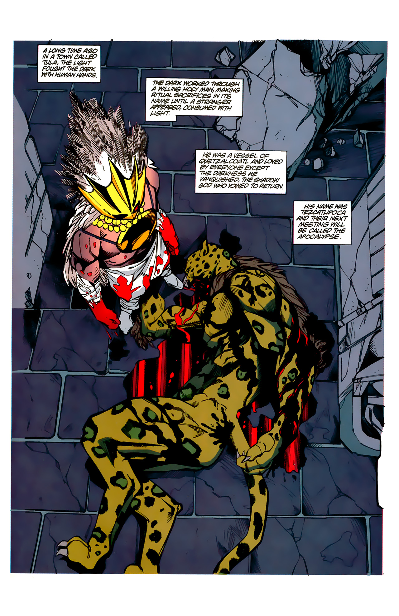 Read online Aztek: The Ultimate Man comic -  Issue #8 - 2