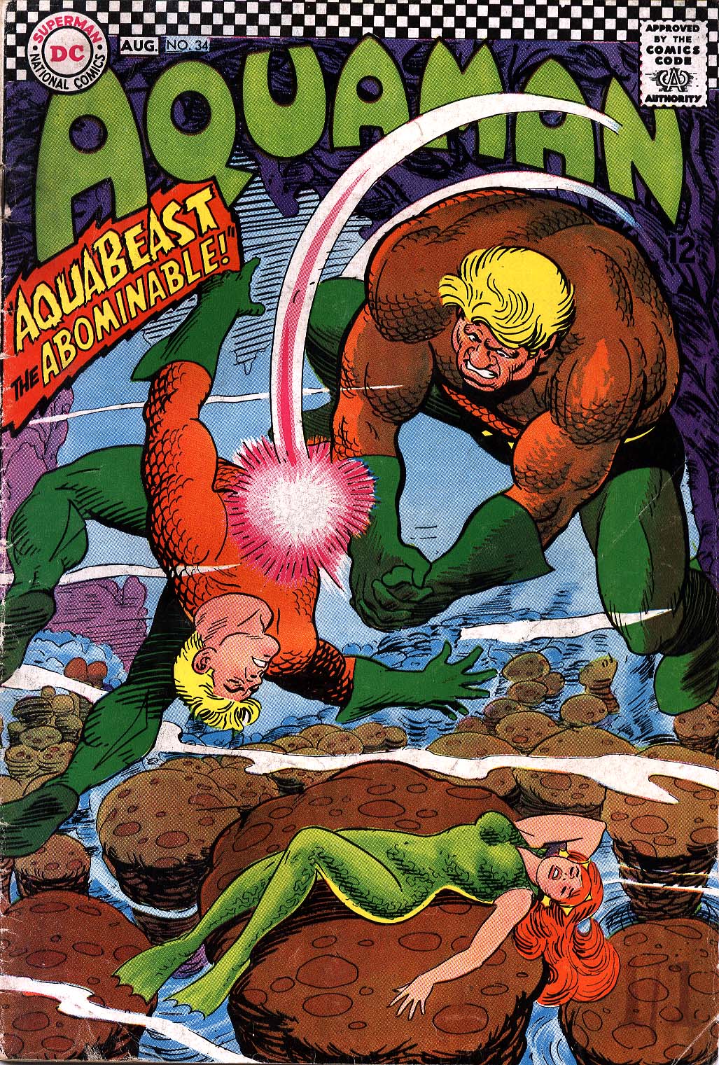 Read online Aquaman (1962) comic -  Issue #34 - 1