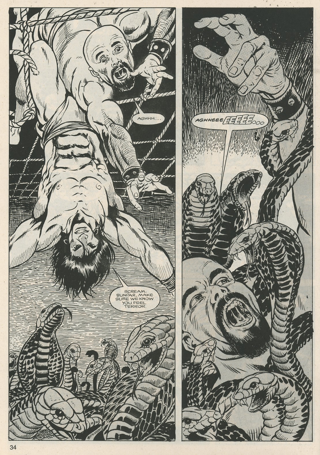 The Savage Sword Of Conan issue 124 - Page 34