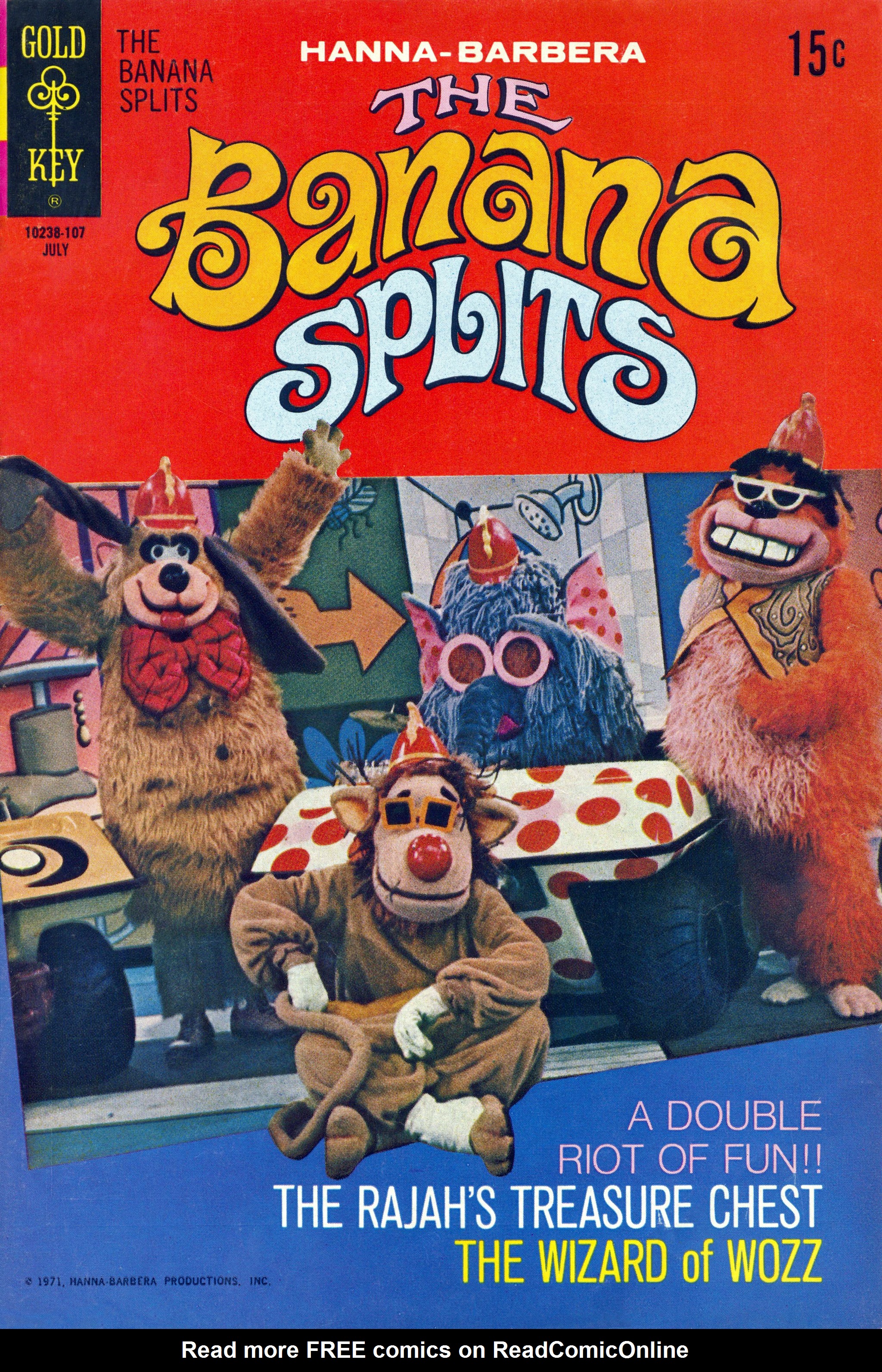 Read online Banana Splits comic -  Issue #7 - 1