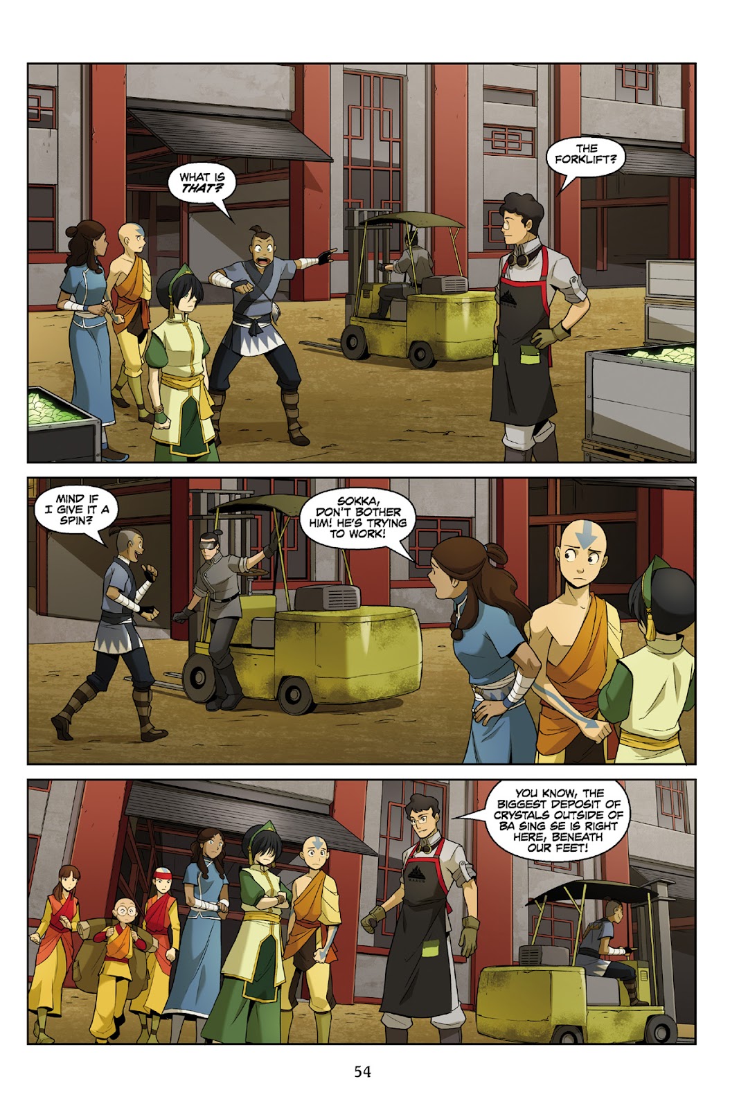 Nickelodeon Avatar: The Last Airbender - The Rift issue Part 1 - Page 54