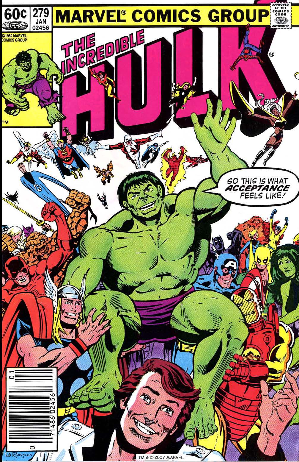 Read online The Incredible Hulk (1968) comic -  Issue #279 - 1