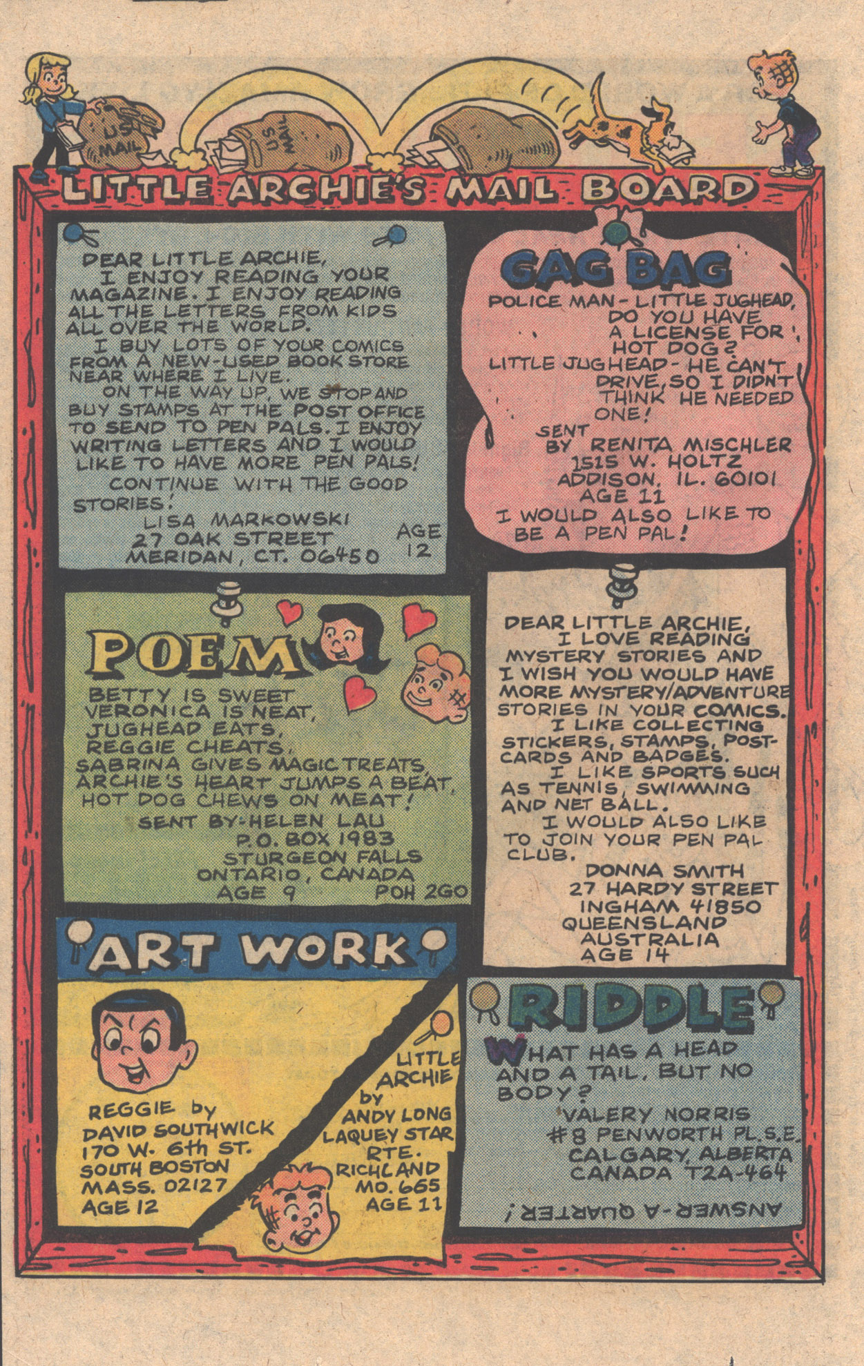 Read online The Adventures of Little Archie comic -  Issue #177 - 20