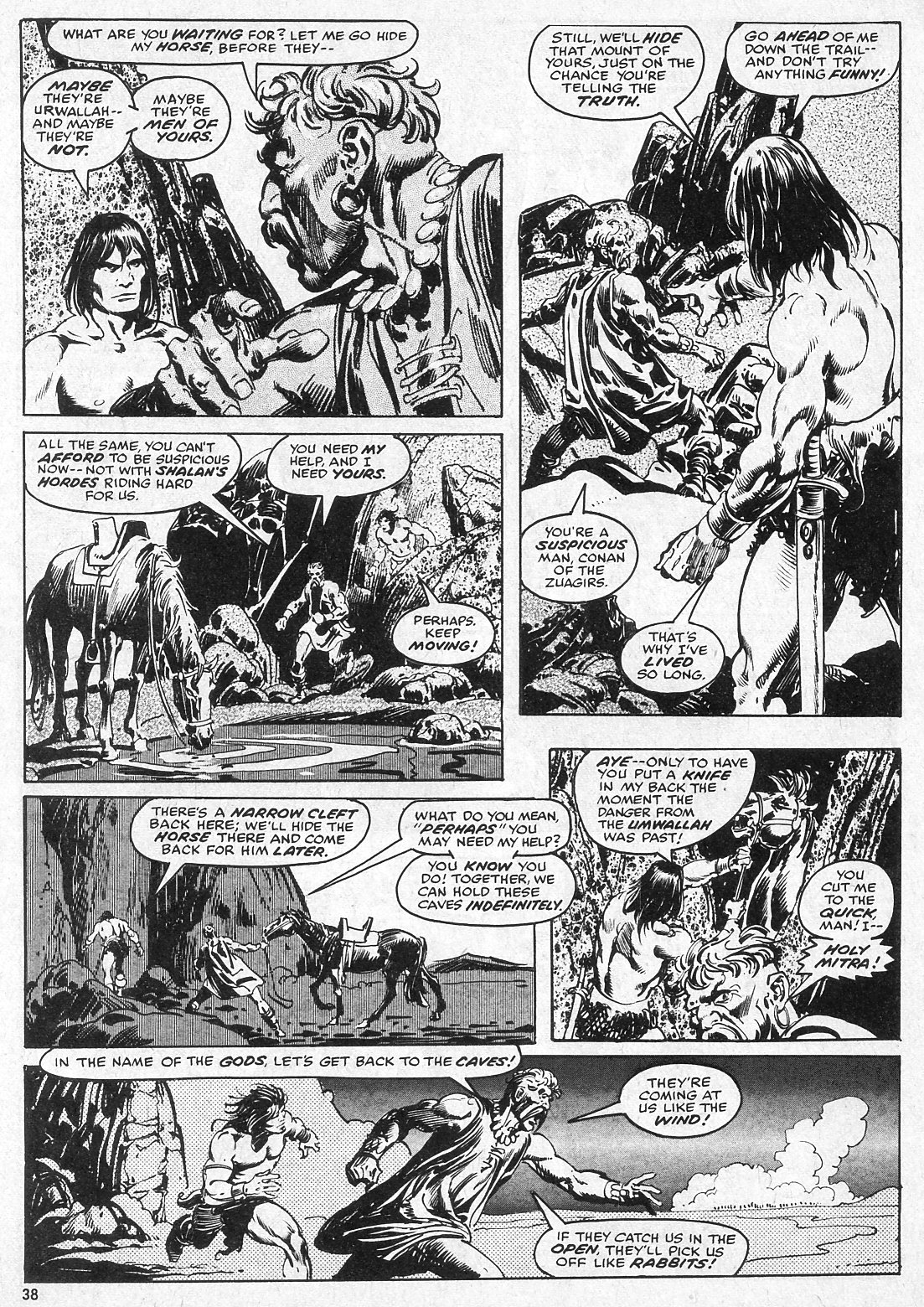 Read online The Savage Sword Of Conan comic -  Issue #28 - 38