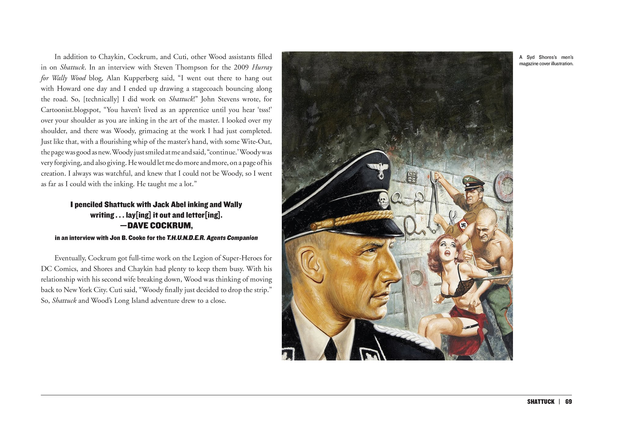 Read online Wallace Wood Presents Shattuck comic -  Issue # TPB - 69