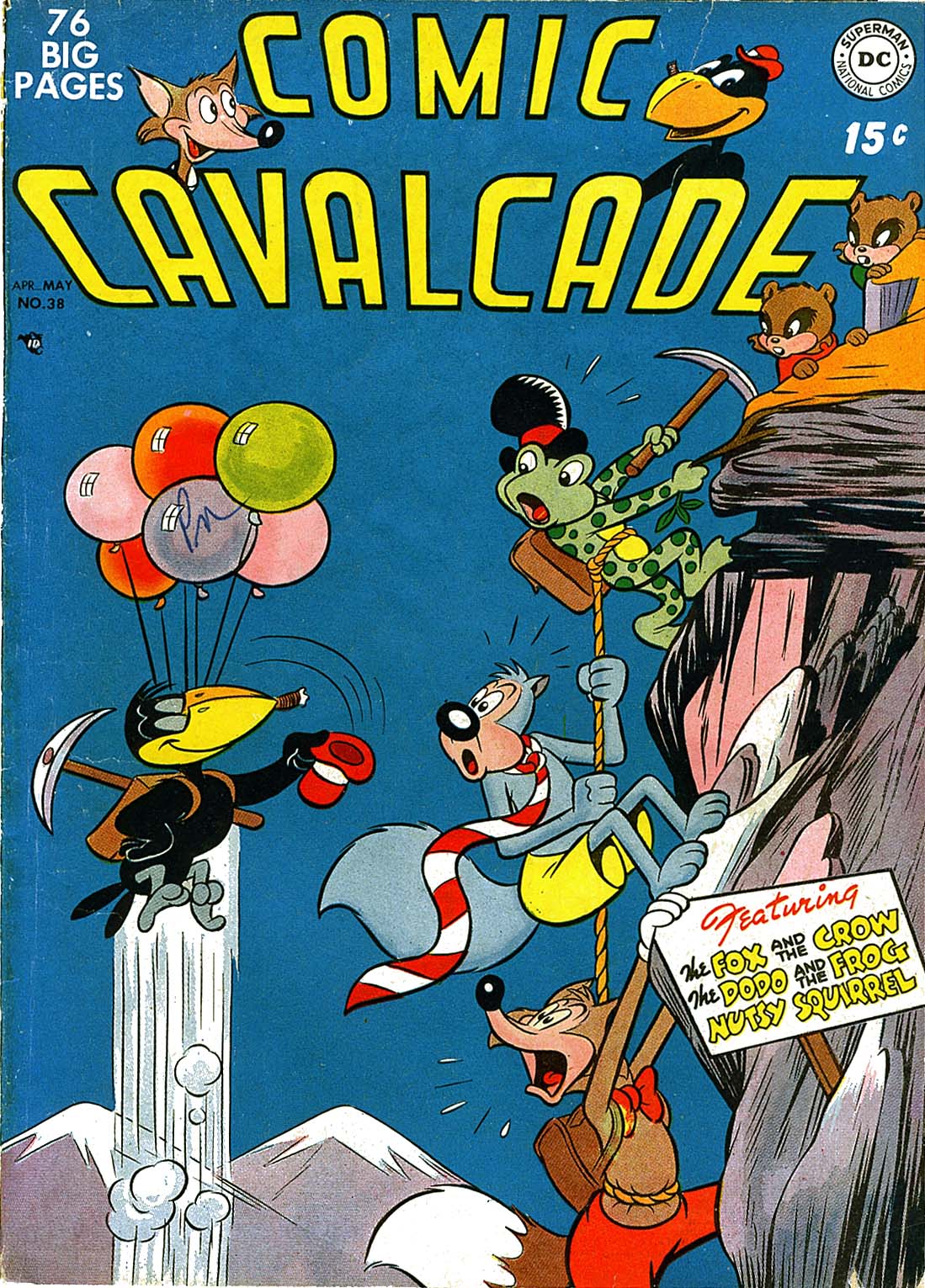 Read online Comic Cavalcade comic -  Issue #38 - 1