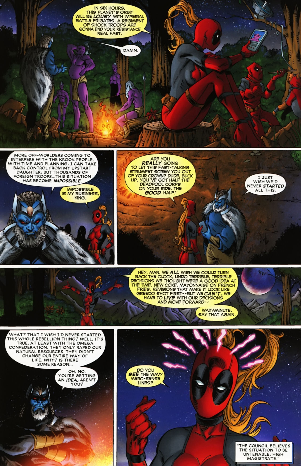 Read online Deadpool Corps (2010) comic -  Issue #10 - 9