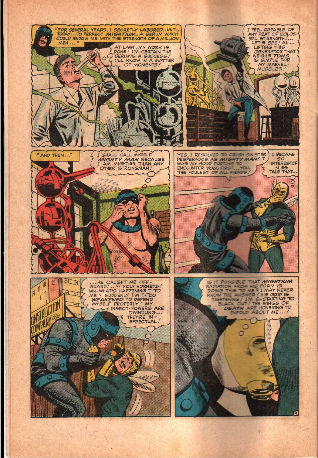 Read online Fly Man comic -  Issue #36 - 5