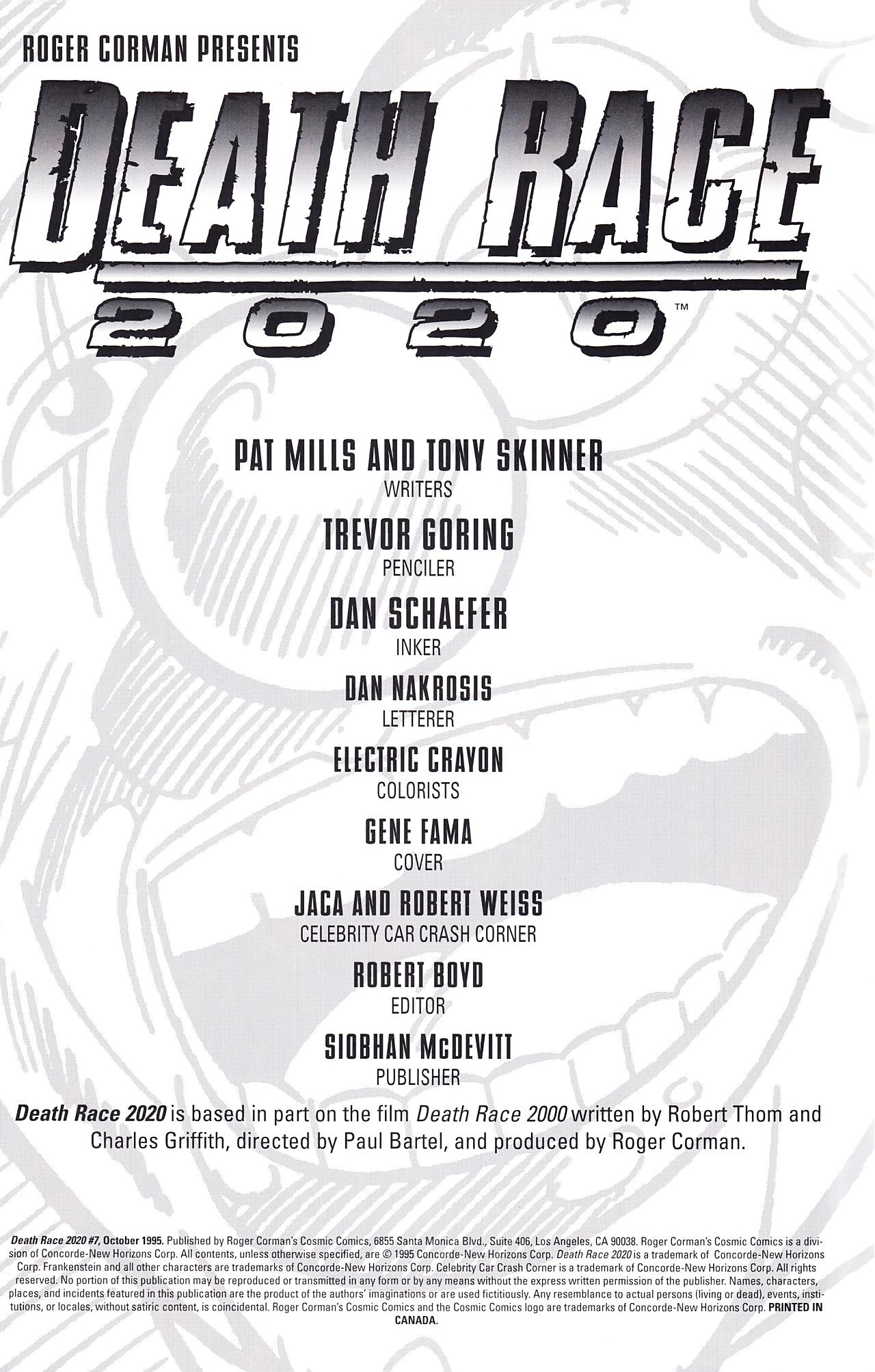Read online Death Race 2020 comic -  Issue #7 - 2