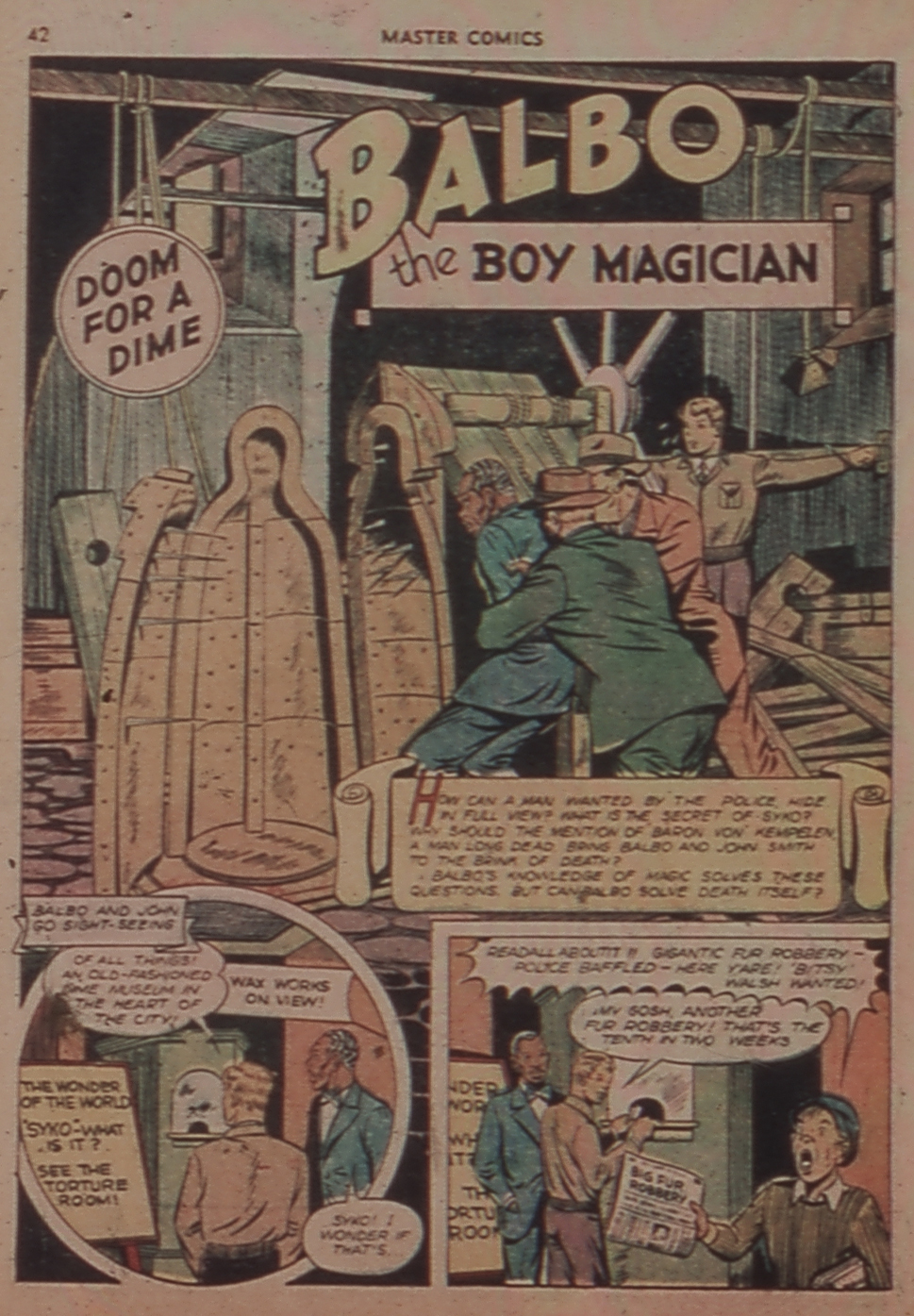 Read online Master Comics comic -  Issue #41 - 42