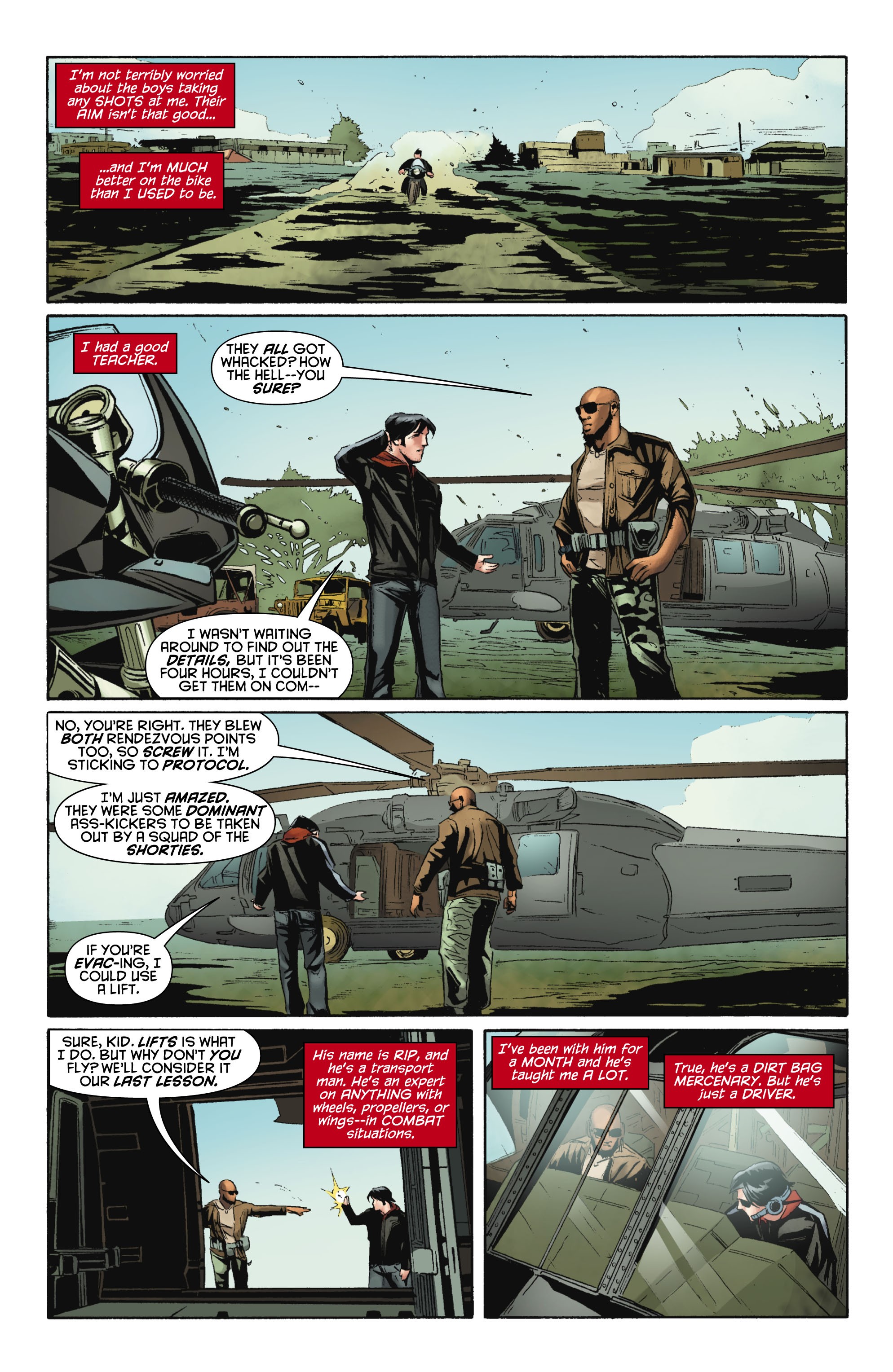 Read online Red Hood: Lost Days comic -  Issue #4 - 4