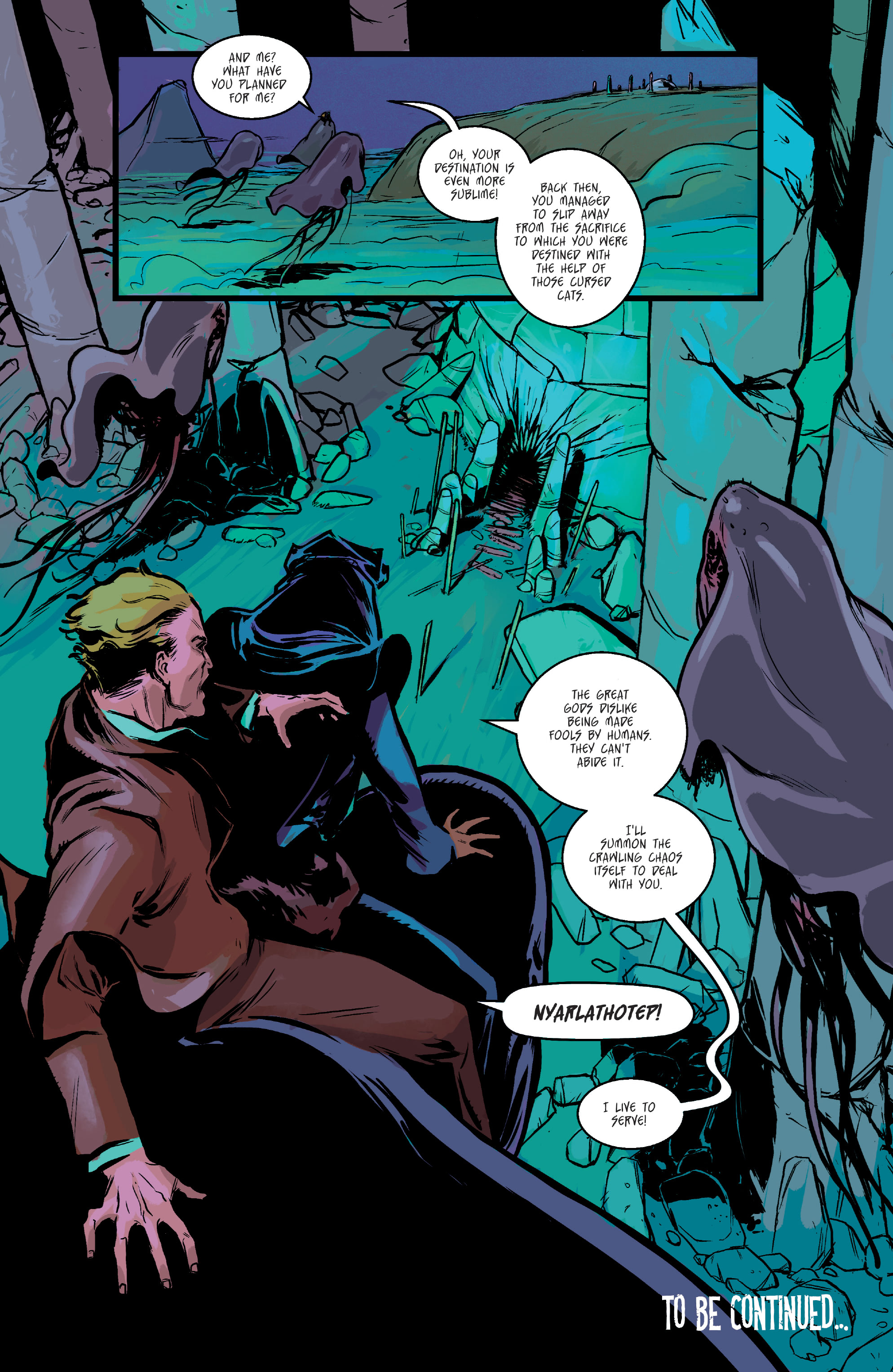 Read online Lovecraft Unknown Kadath comic -  Issue #6 - 24