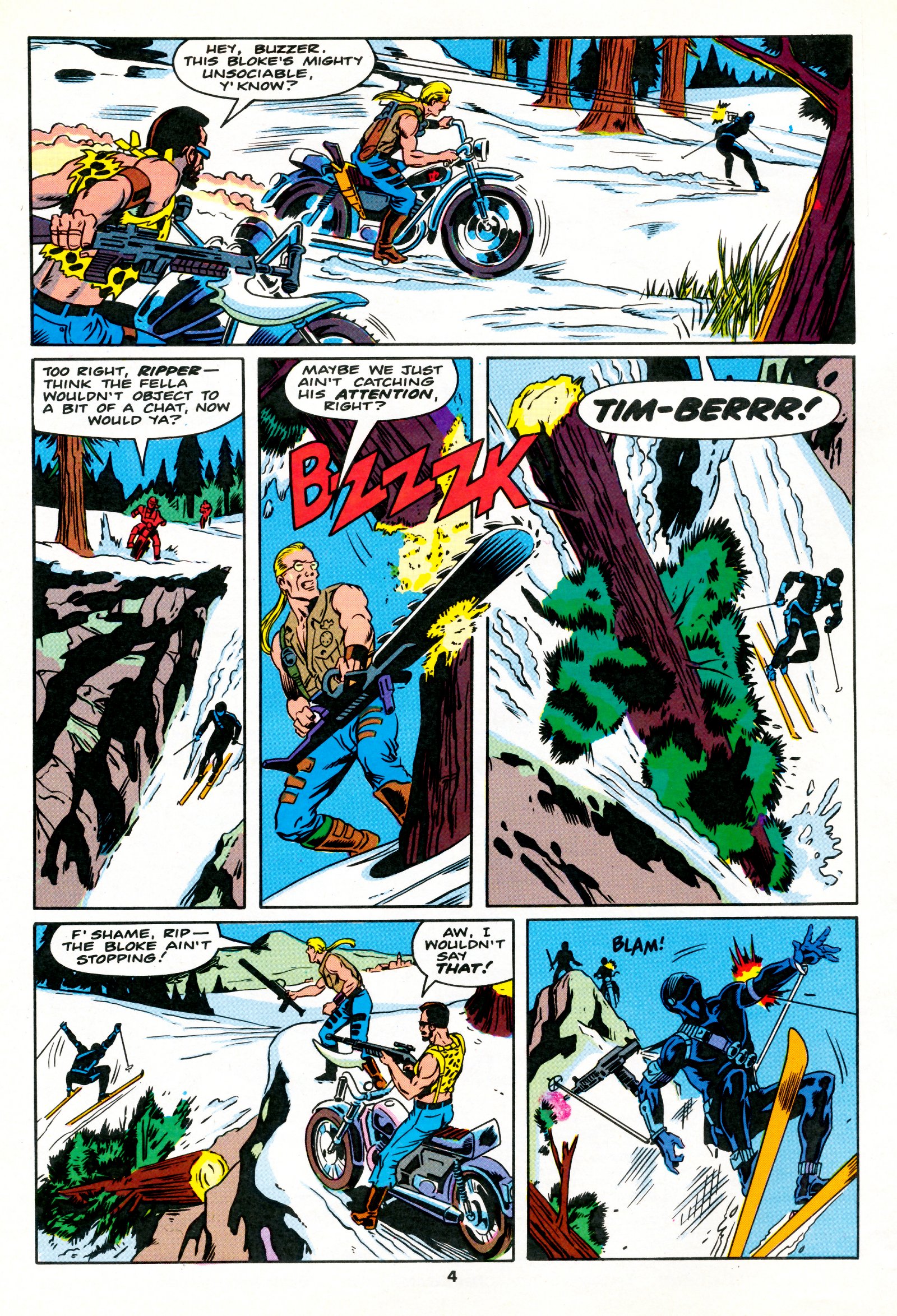 Read online Action Force comic -  Issue #5 - 4