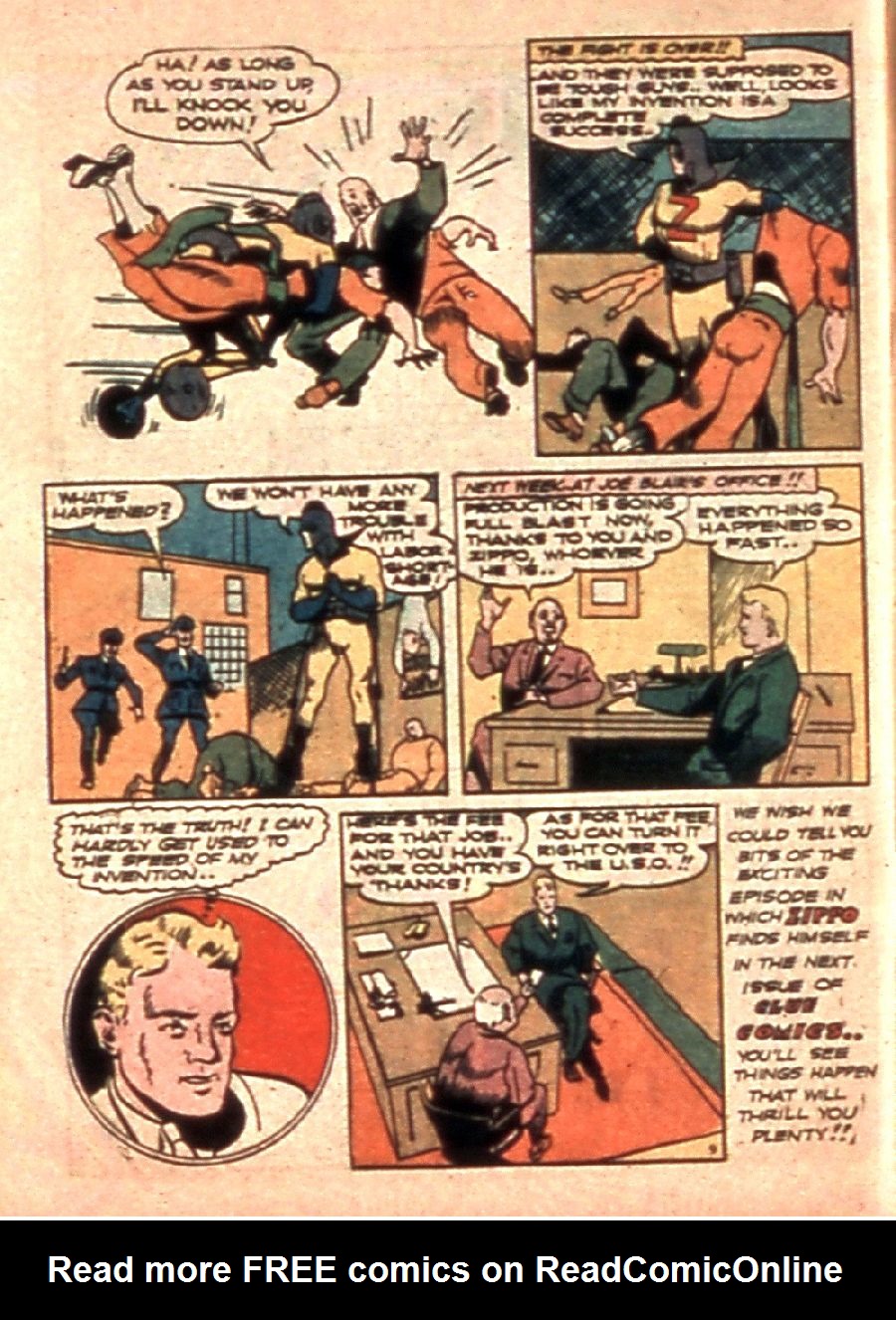 Read online Clue Comics comic -  Issue #1 - 52