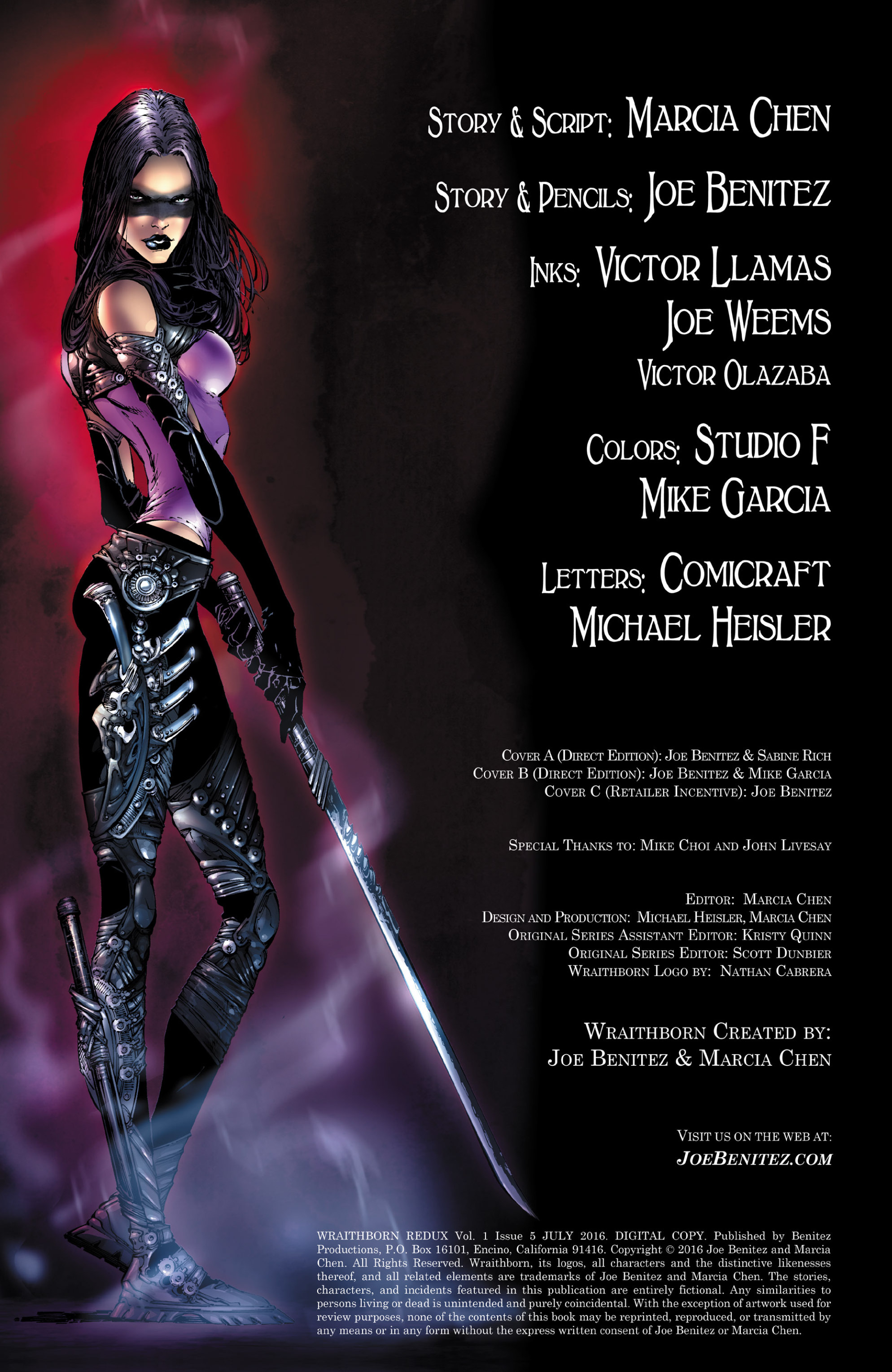 Read online Wraithborn Redux comic -  Issue #5 - 3