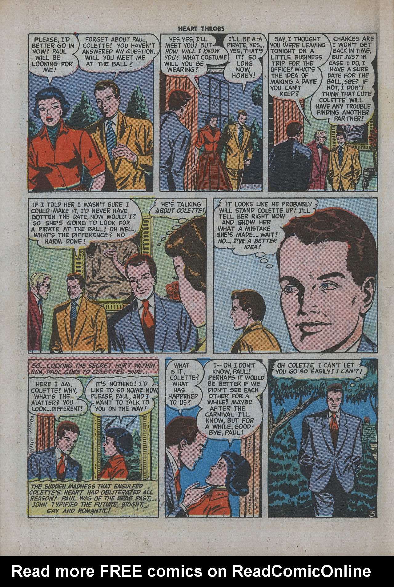 Read online Heart Throbs comic -  Issue #2 - 14