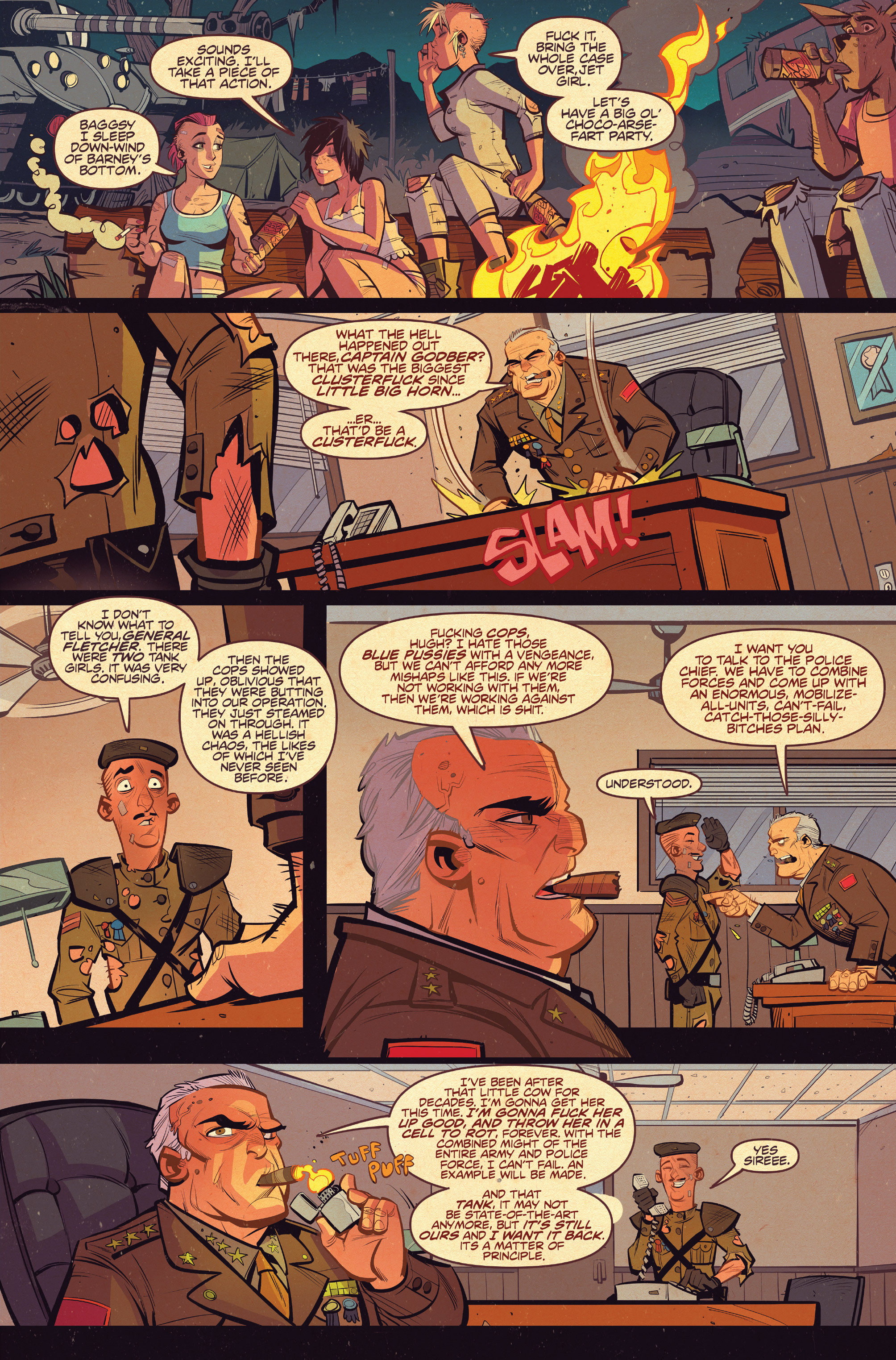 Read online Tank Girl: Two Girls, One Tank comic -  Issue #3 - 11