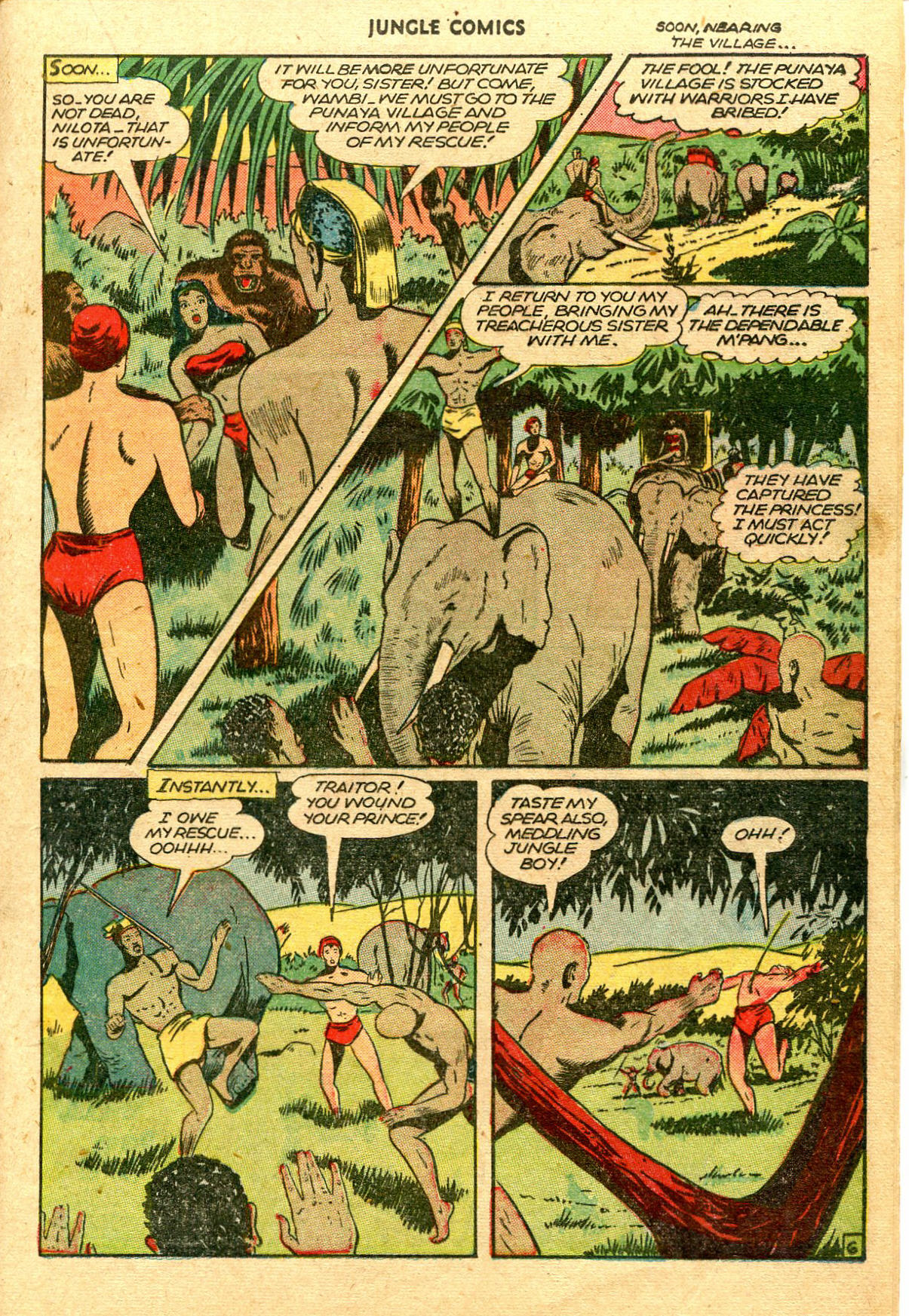 Read online Jungle Comics comic -  Issue #75 - 25