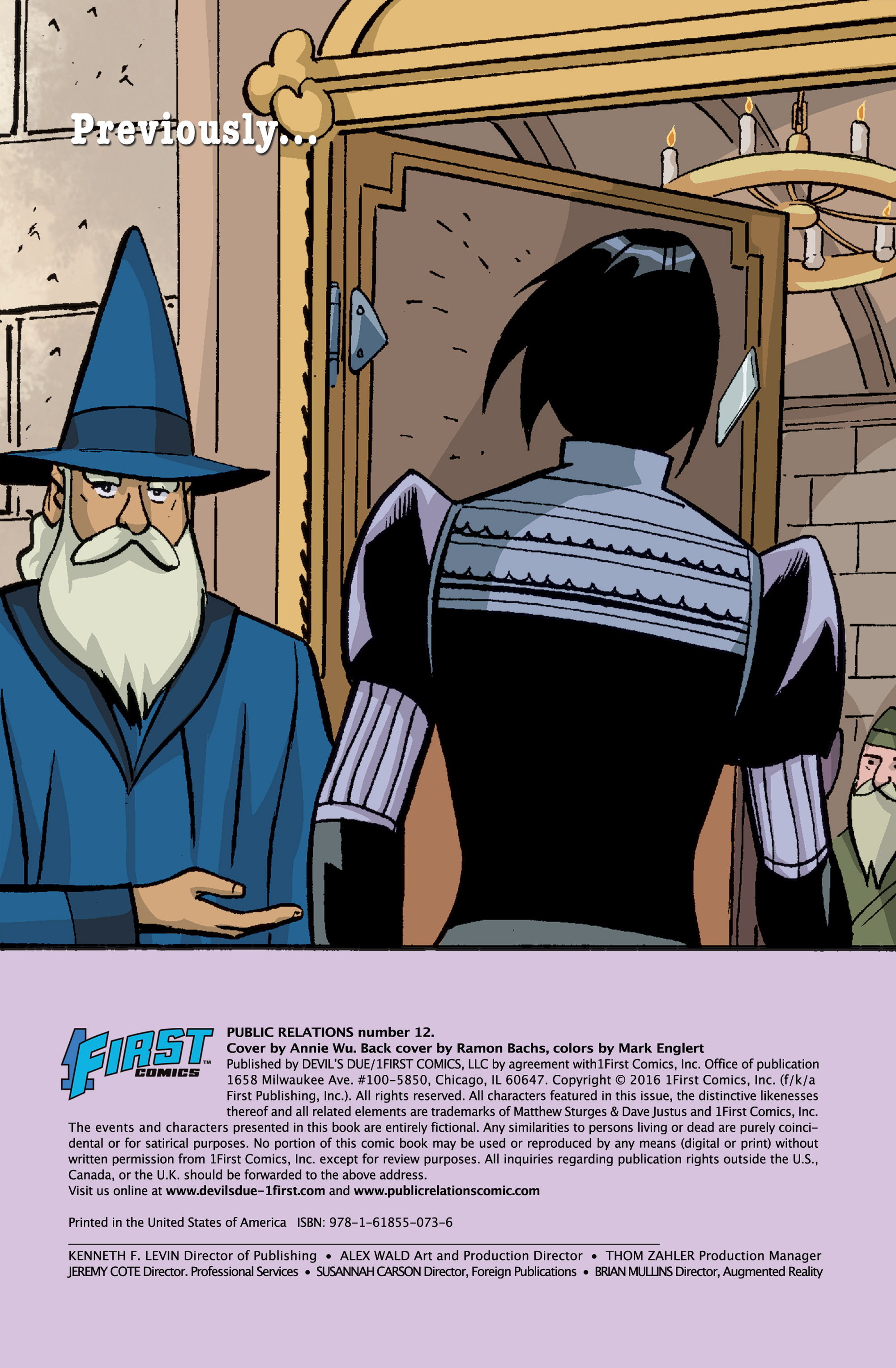 Read online Public Relations comic -  Issue #12 - 2