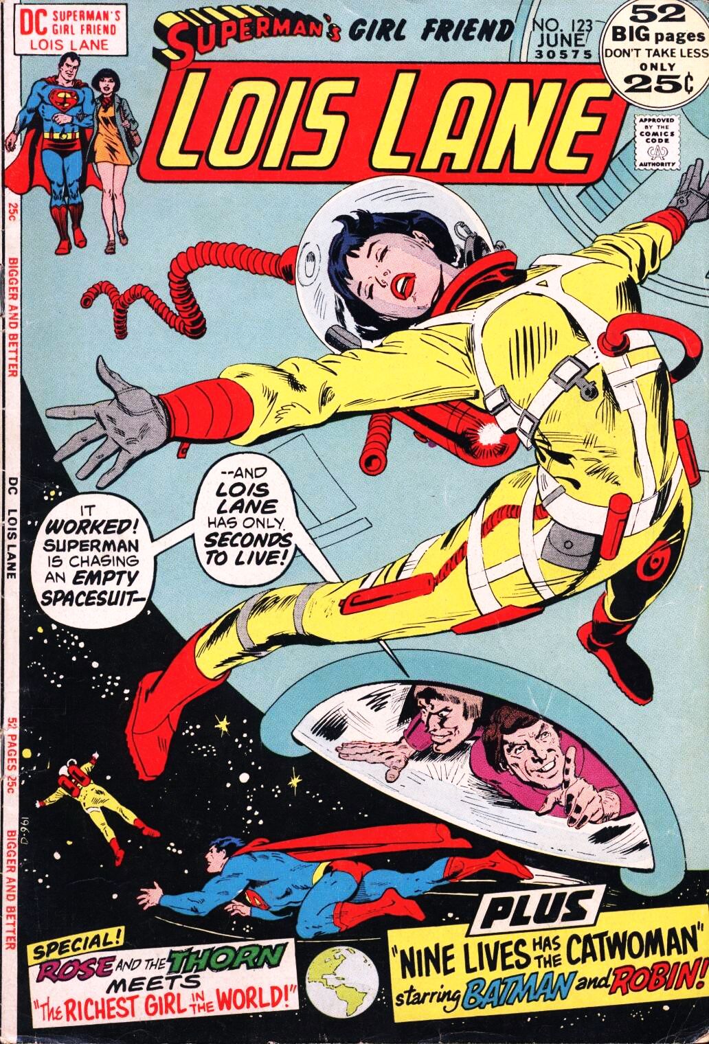 Read online Superman's Girl Friend, Lois Lane comic -  Issue #123 - 1