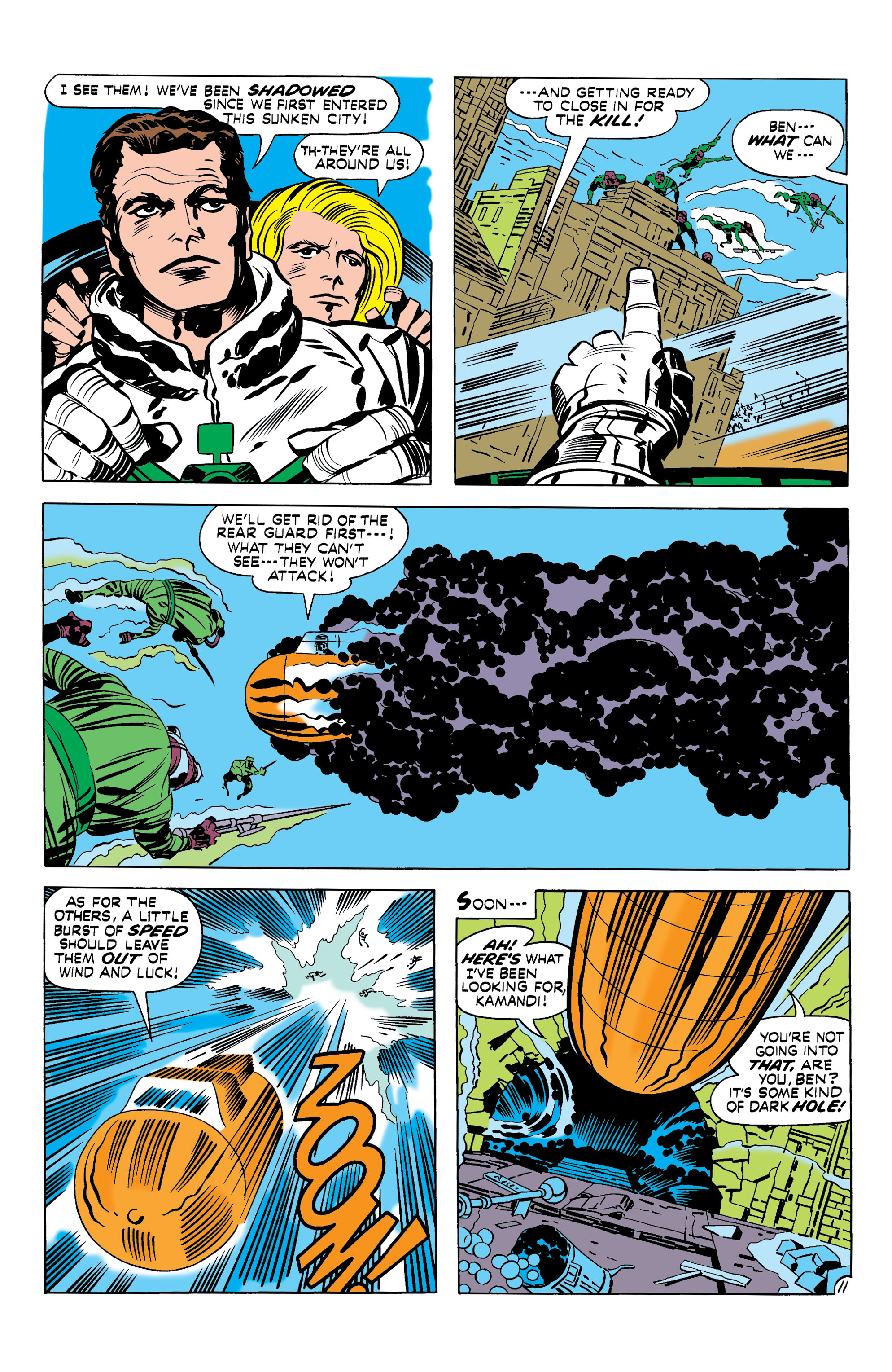 Read online Kamandi, The Last Boy On Earth comic -  Issue #2 - 11