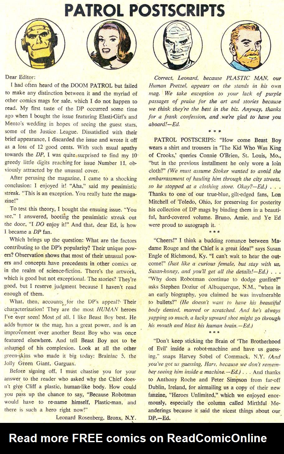 Read online Doom Patrol (1964) comic -  Issue #116 - 12