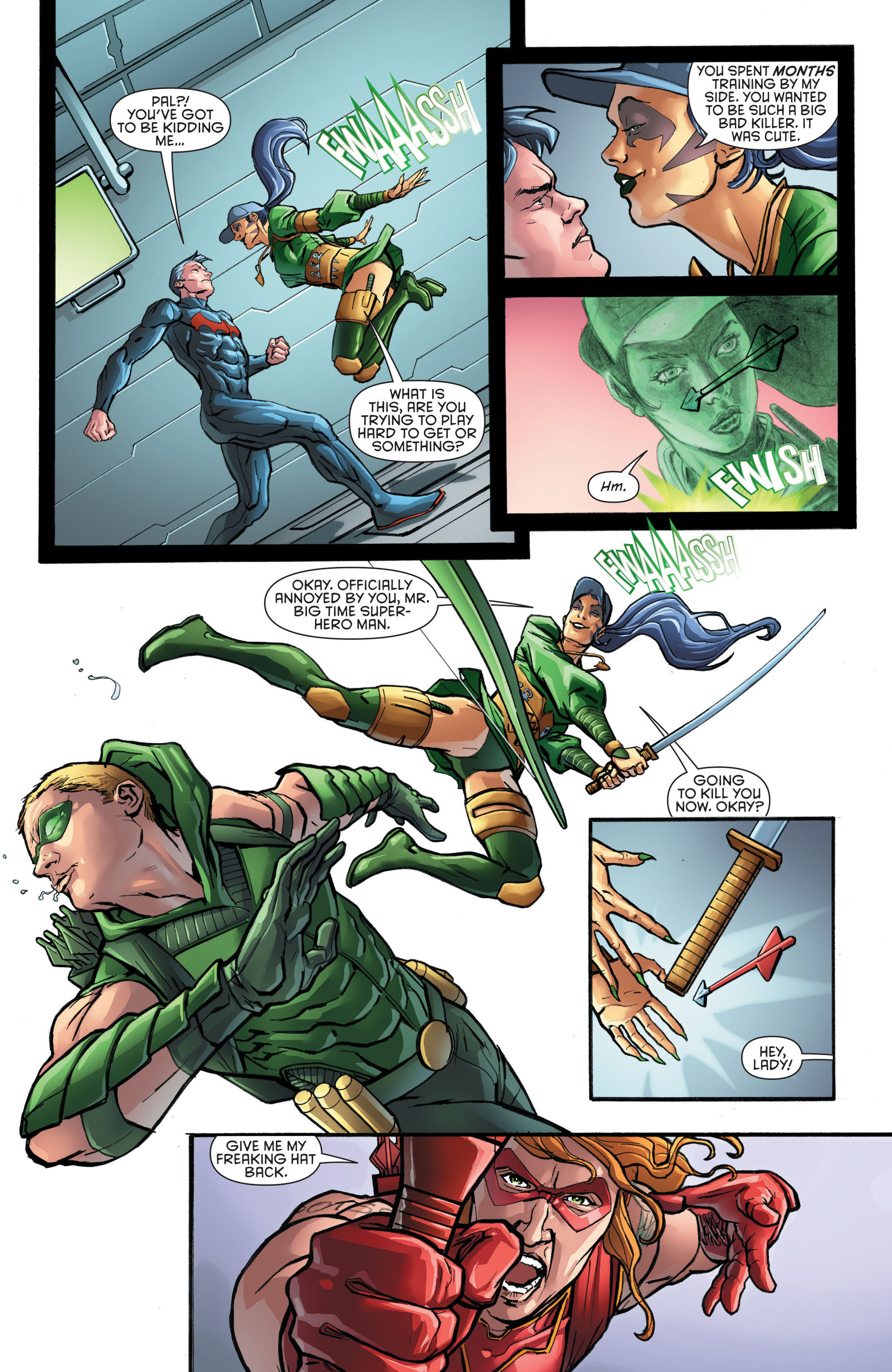 Read online Red Hood And The Outlaws (2011) comic -  Issue # Annual 1 - 25