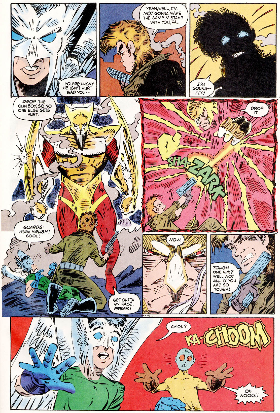 Read online Inhumans: The Great Refuge comic -  Issue # Full - 13