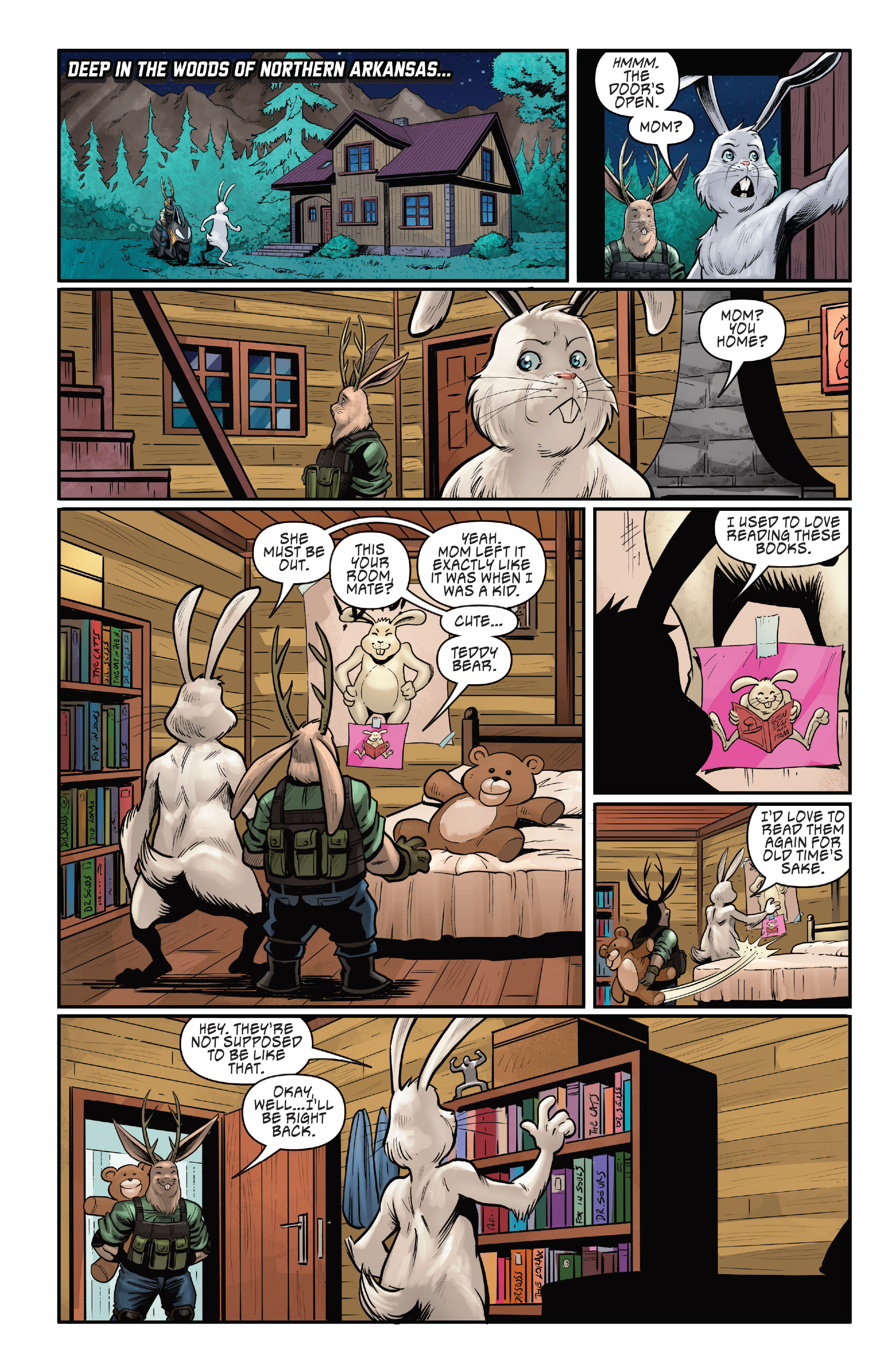 Read online Man Goat & the Bunnyman: Green Eggs & Blam comic -  Issue #1 - 23