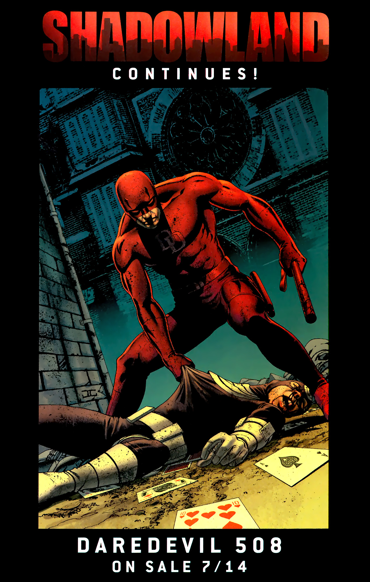 Read online Shadowland comic -  Issue #1 - 27