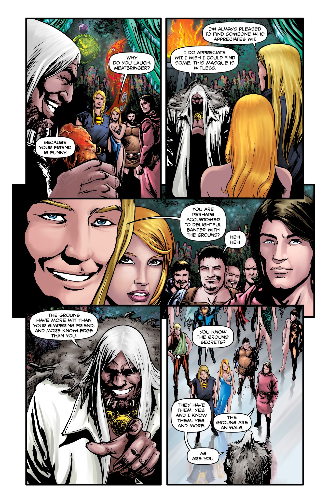 Read online In the House of the Worm comic -  Issue #1 - 17