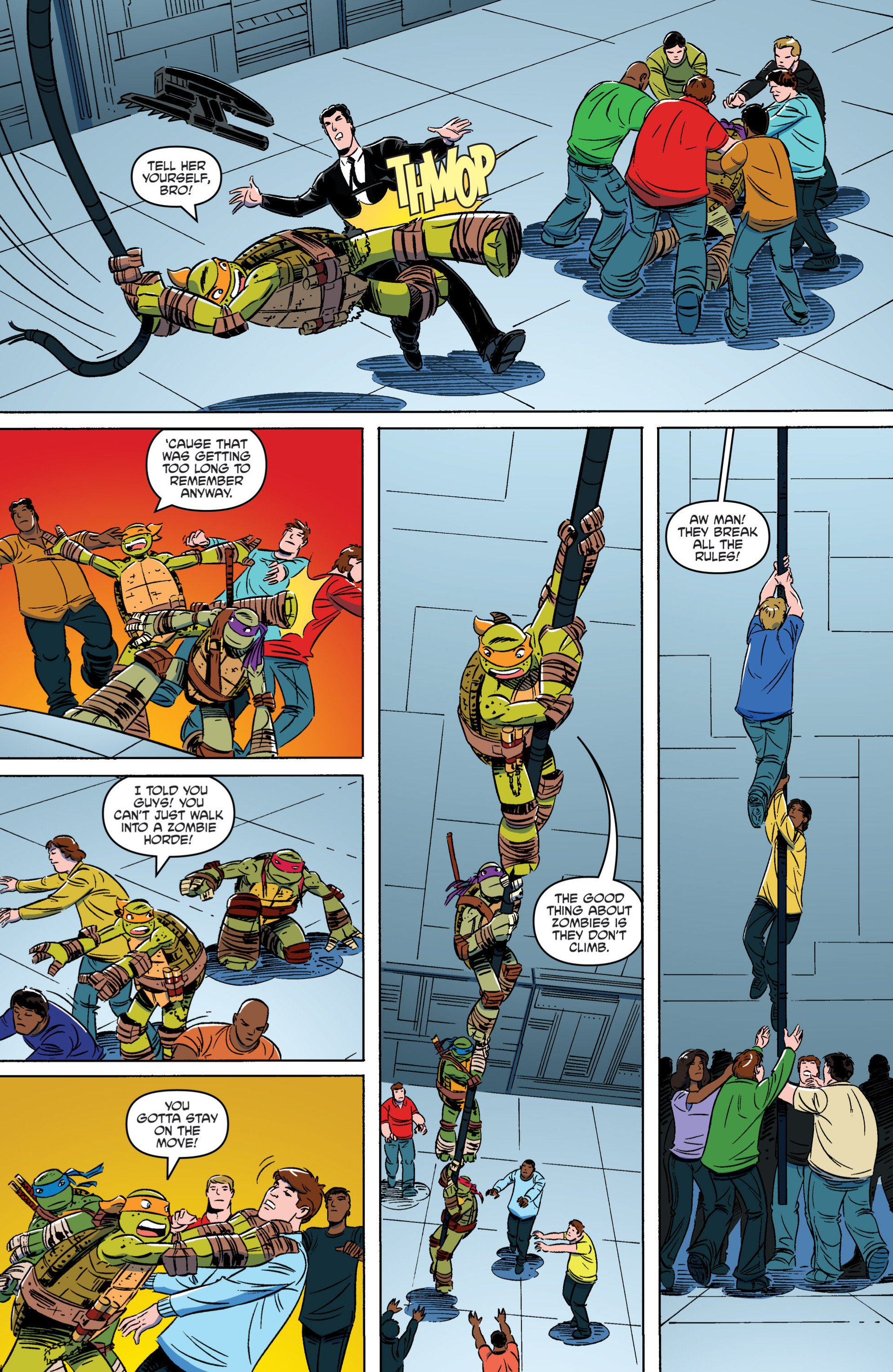 Read online Teenage Mutant Ninja Turtles New Animated Adventures comic -  Issue #3 - 18